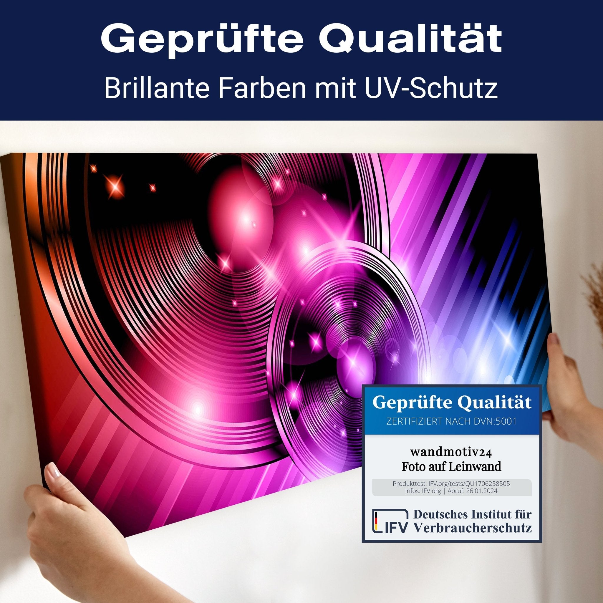 Leinwandbild Abstrakt Beat 2 M0423 kaufen - Bild 4 Leinwandbild Abstrakt Beat 2 M0423 kaufen - Bild 4