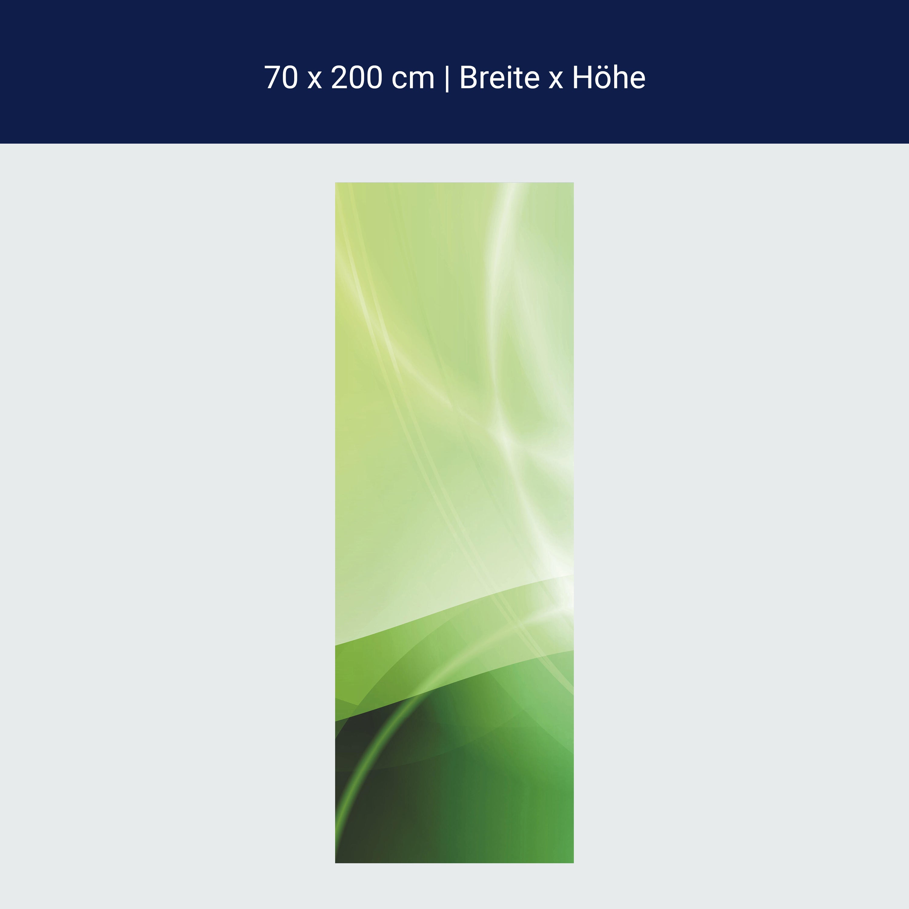 Türtapete Abstrakt Grüner Traum M0429 Türtapete Abstrakt Grüner Traum M0429
