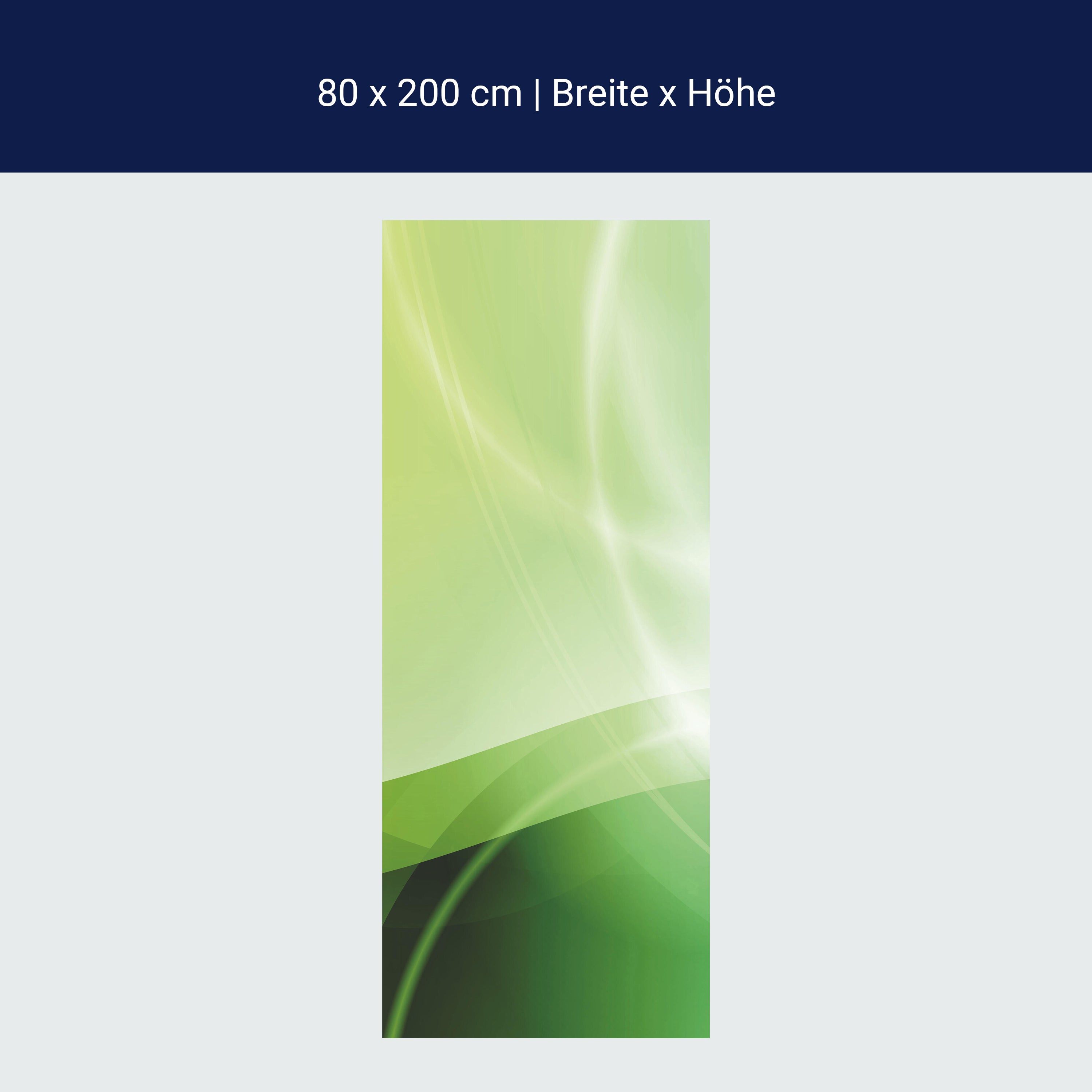 Türtapete Abstrakt Grüner Traum M0429 Türtapete Abstrakt Grüner Traum M0429