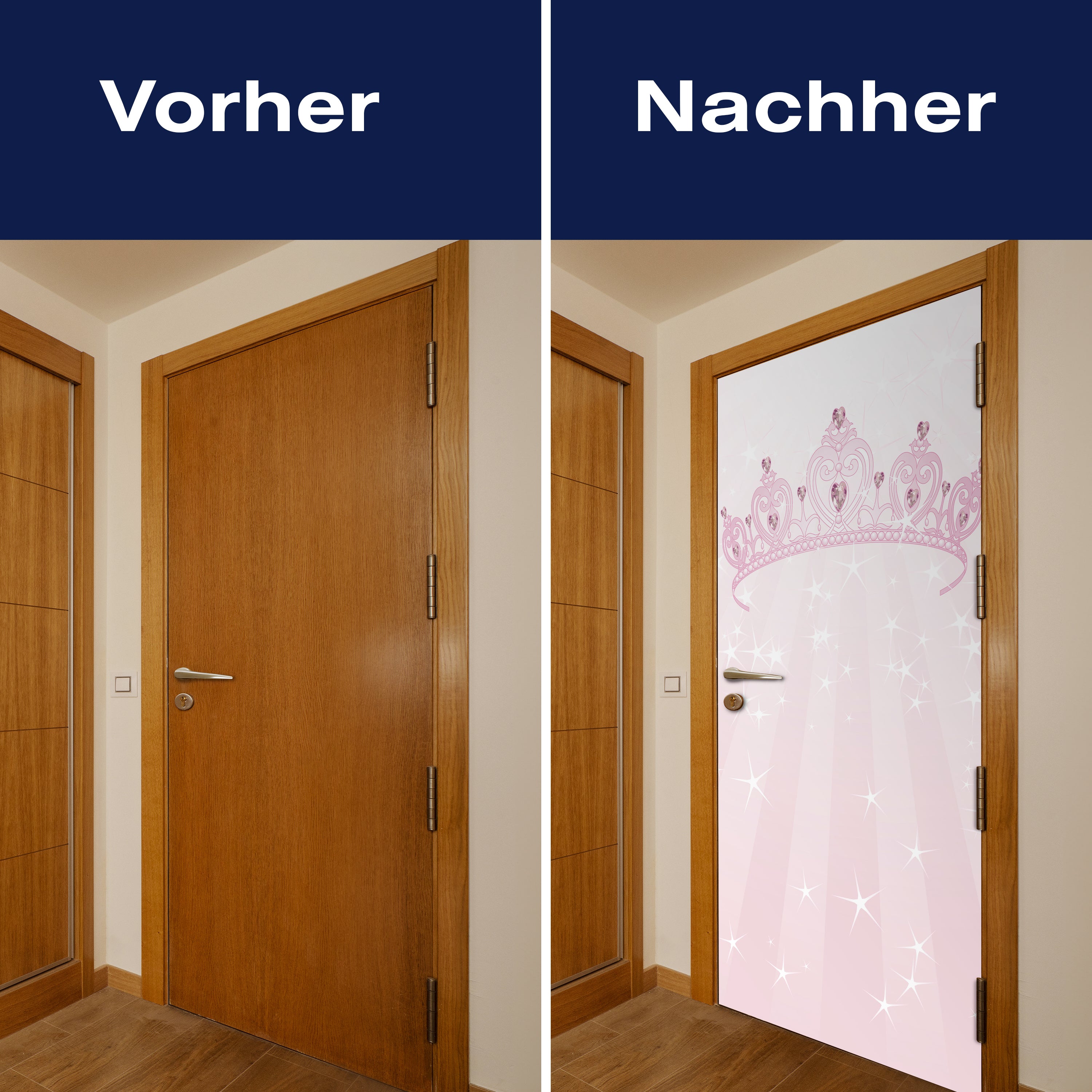 Türtapete Prinzessinnenkrone M0436 - Bild 10 Türtapete Prinzessinnenkrone M0436 - Bild 10