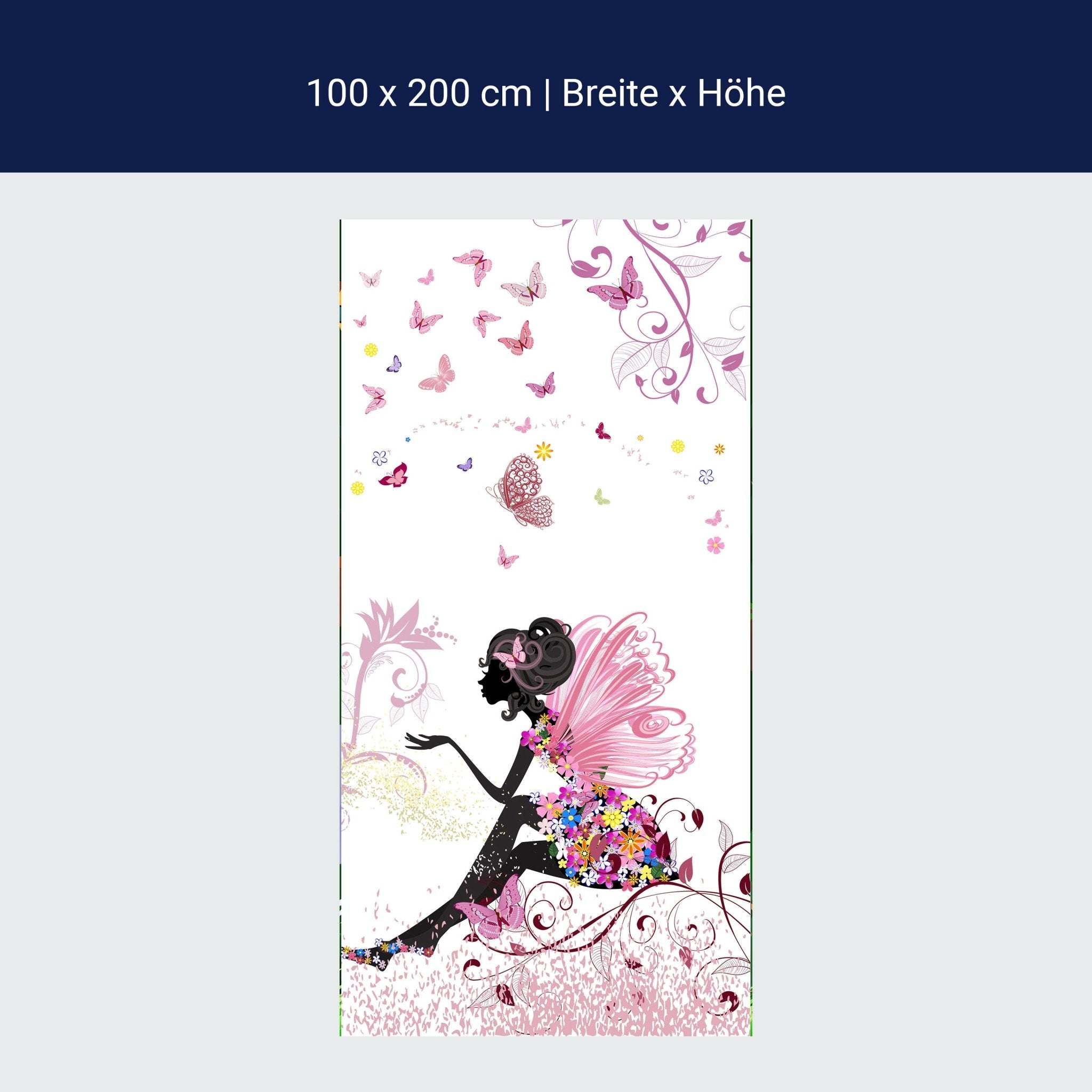 Türtapete Schmetterlingselfe M0438 Türtapete Schmetterlingselfe M0438