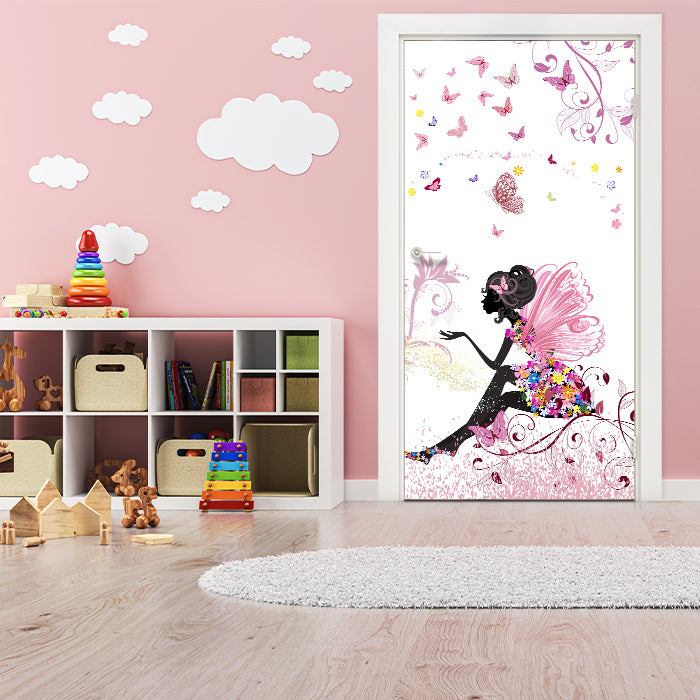 Türtapete Schmetterlingselfe M0438 - Bild 1 Türtapete Schmetterlingselfe M0438 - Bild 1