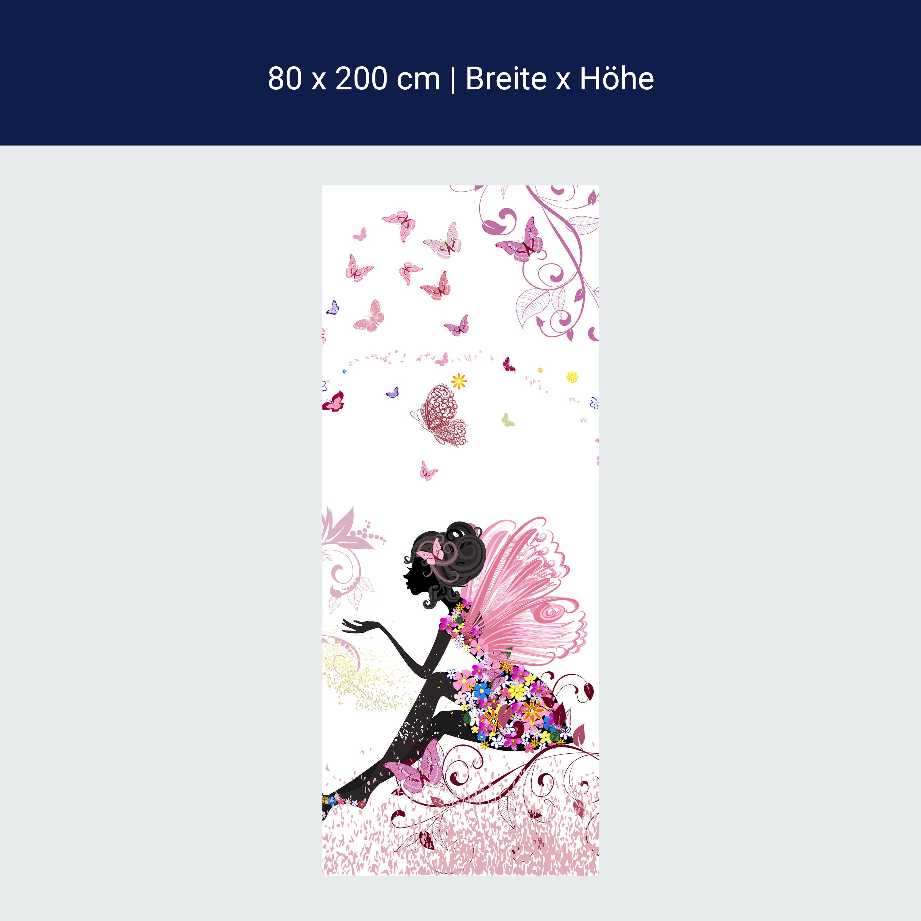 Türtapete Schmetterlingselfe M0438 Türtapete Schmetterlingselfe M0438