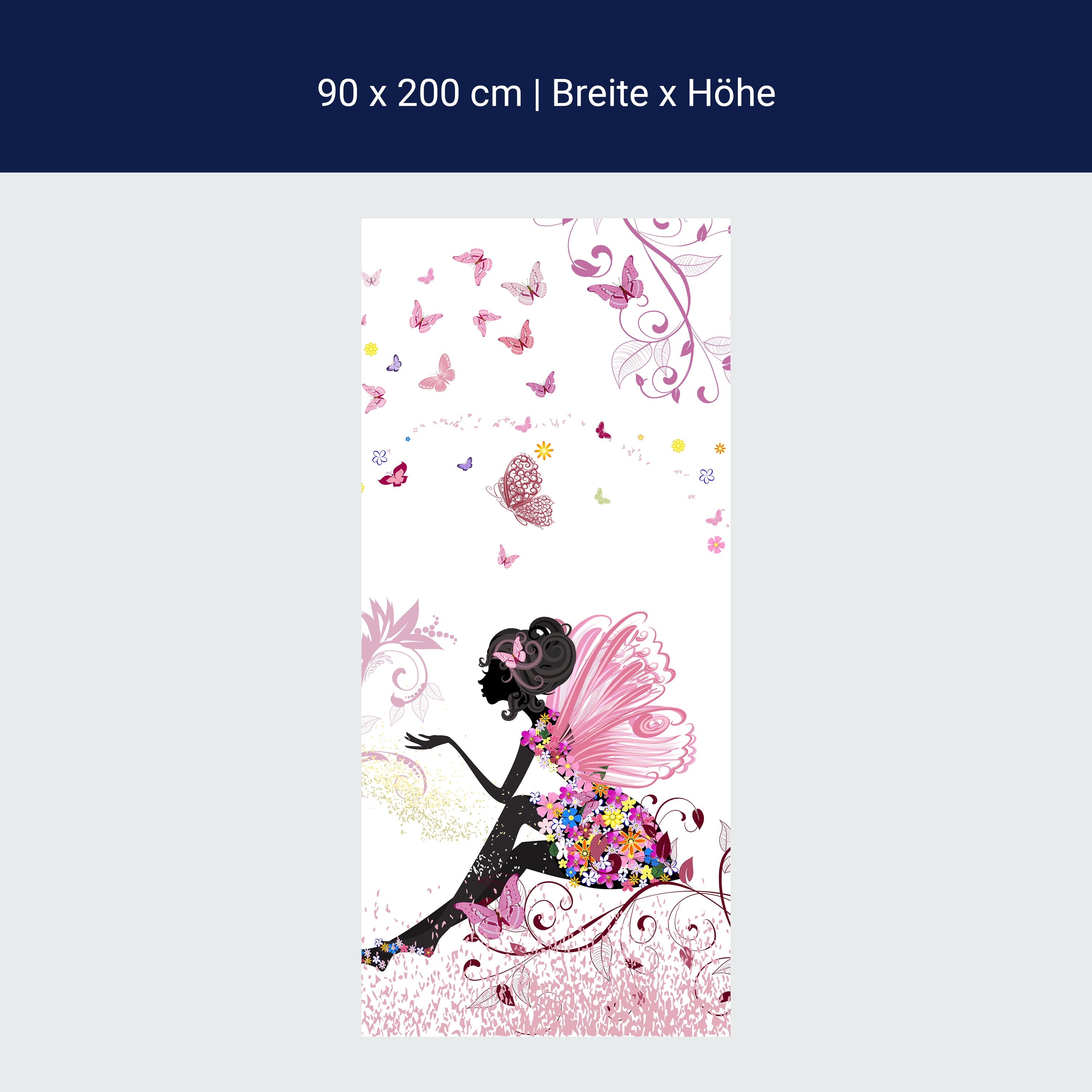 Türtapete Schmetterlingselfe M0438 Türtapete Schmetterlingselfe M0438