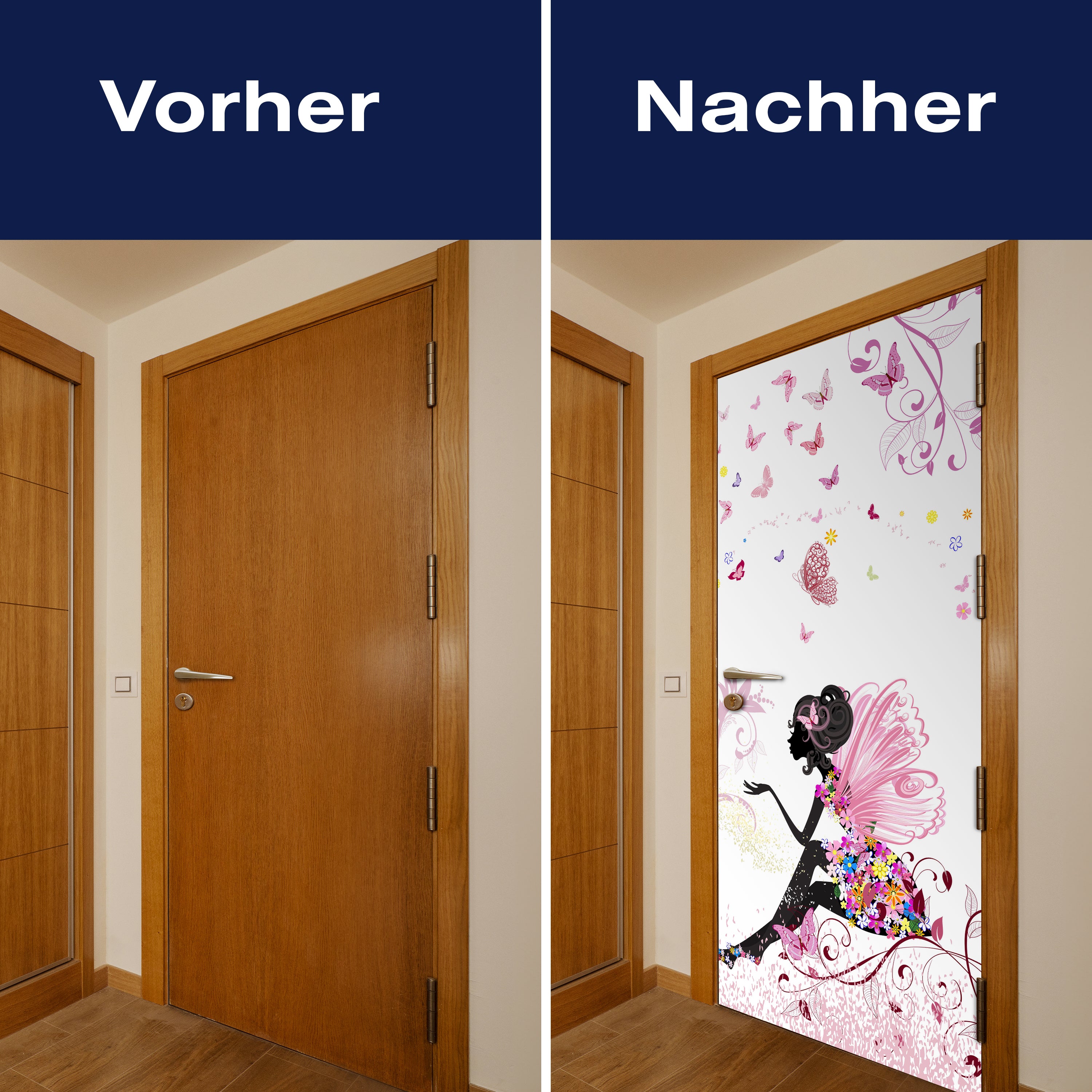 Türtapete Schmetterlingselfe M0438 - Bild 10 Türtapete Schmetterlingselfe M0438 - Bild 10