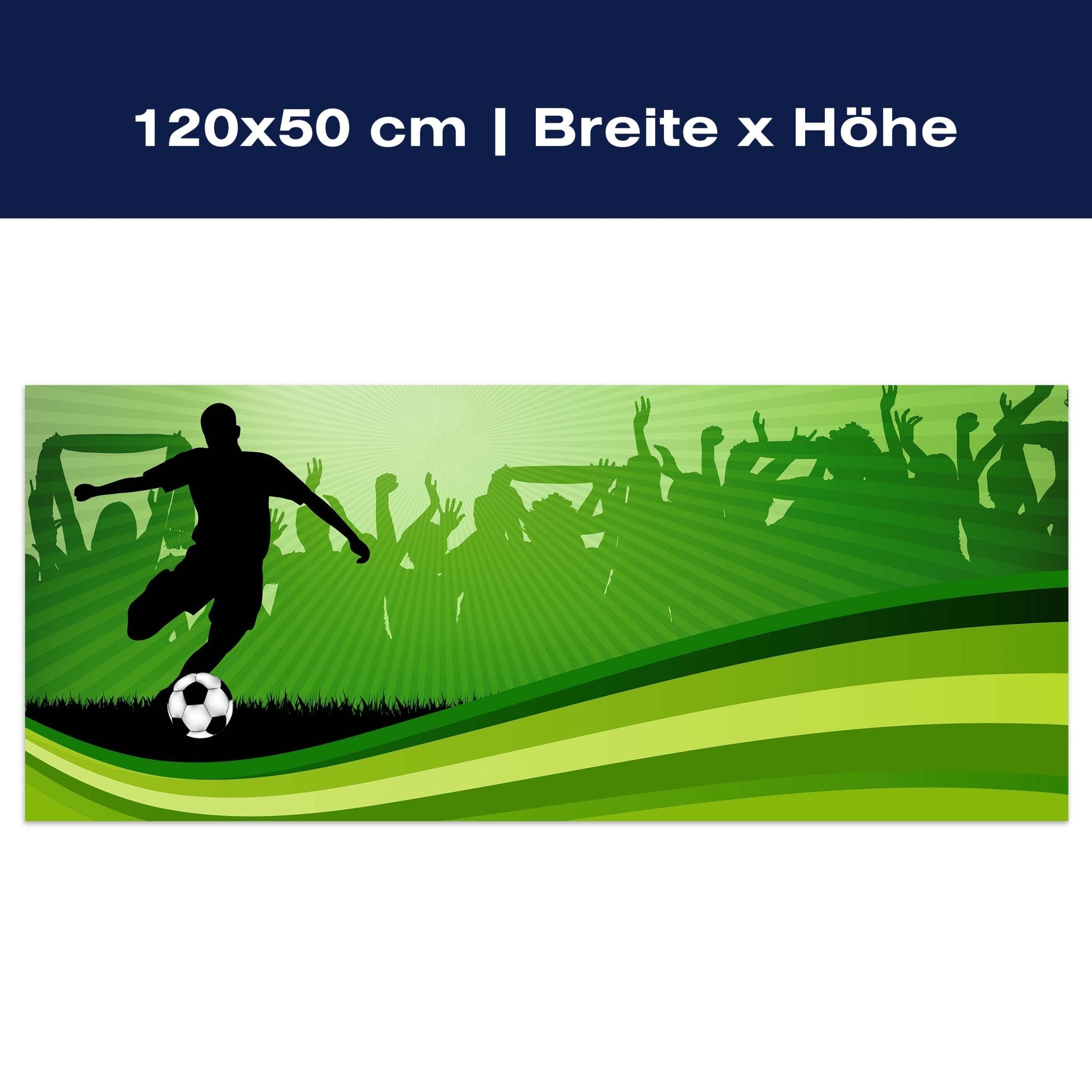 Leinwandbild Fussball M0439 Leinwandbild Fussball M0439