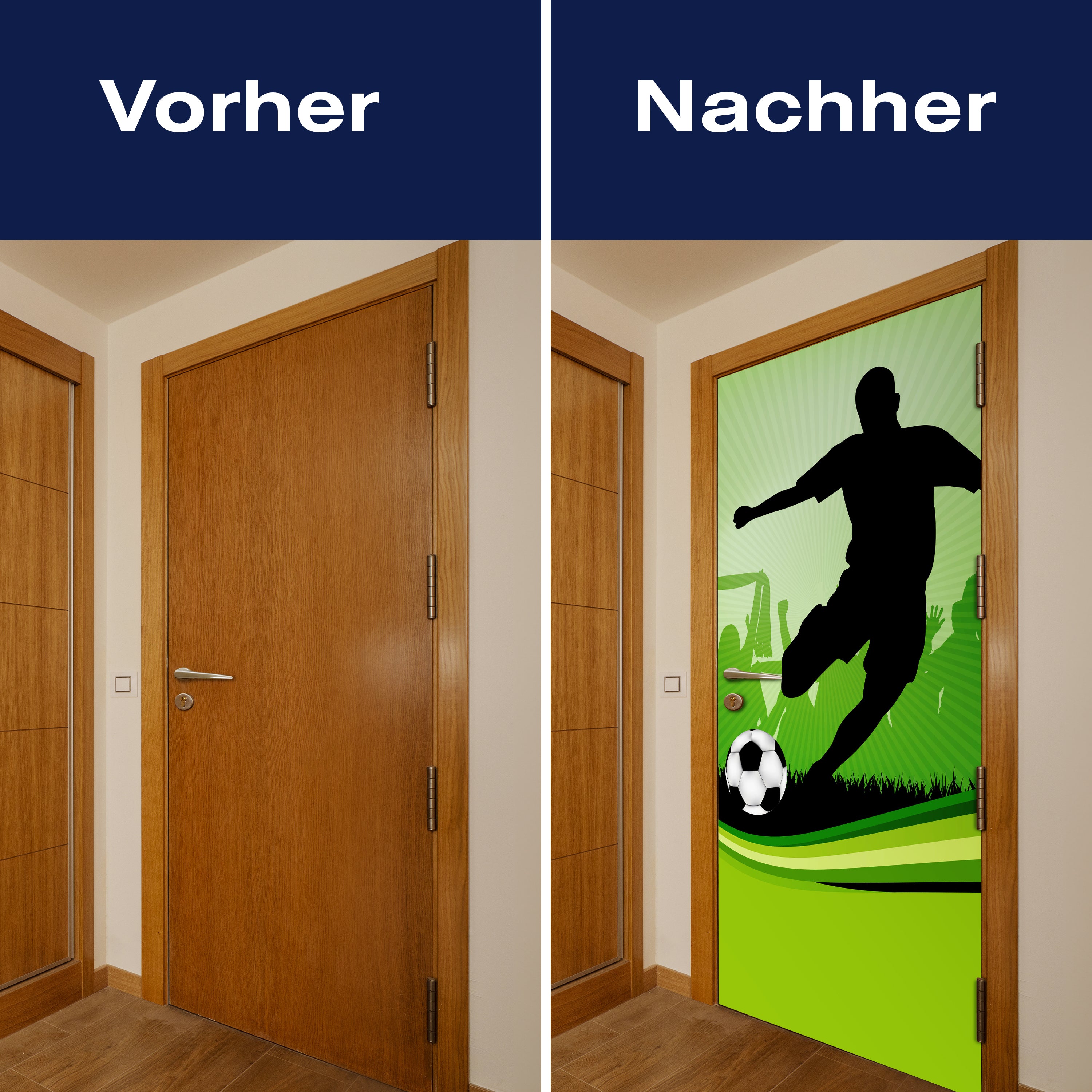 Türtapete Fussball M0439 - Bild 10 Türtapete Fussball M0439 - Bild 10