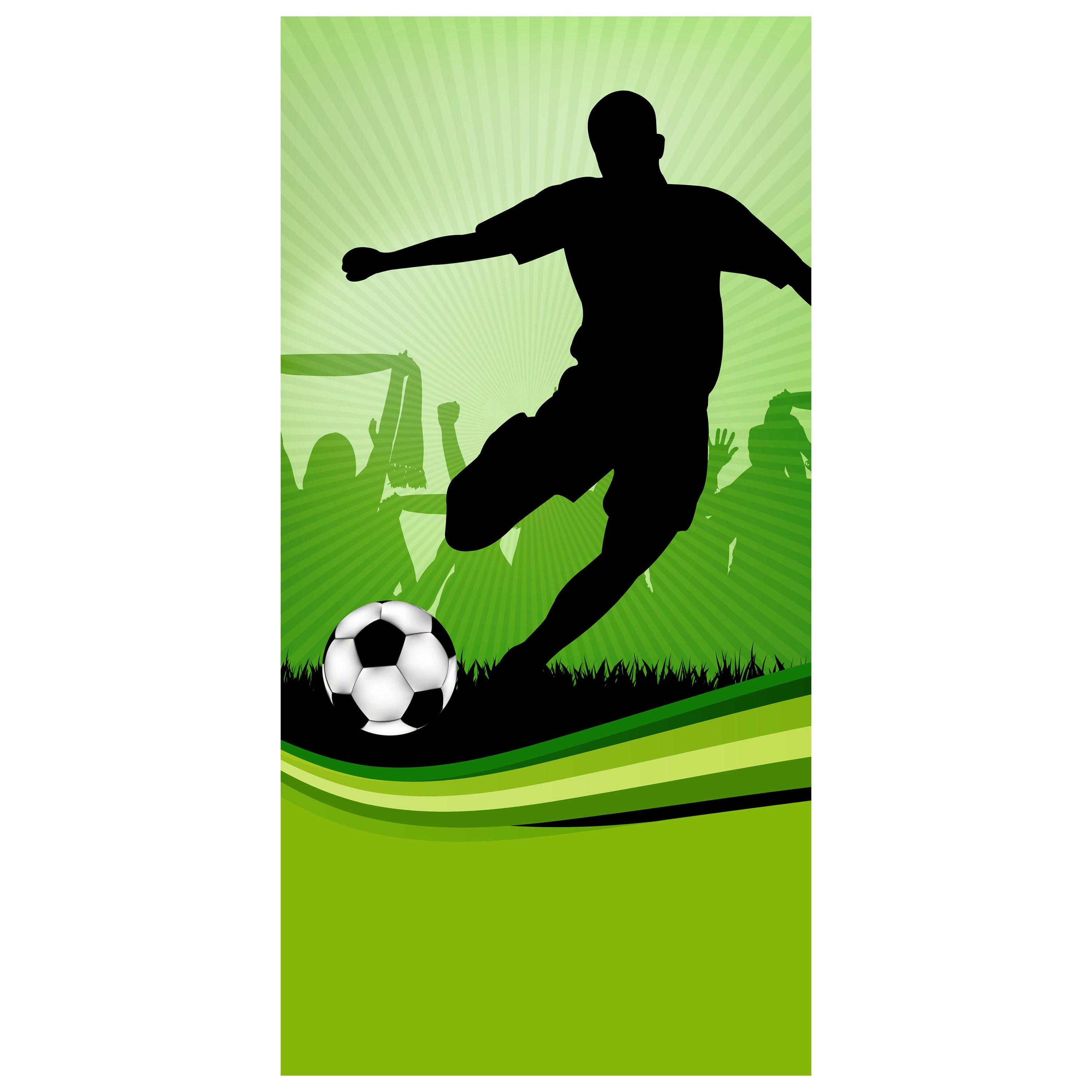 Türtapete Fussball M0439 - Bild 2 Türtapete Fussball M0439 - Bild 2