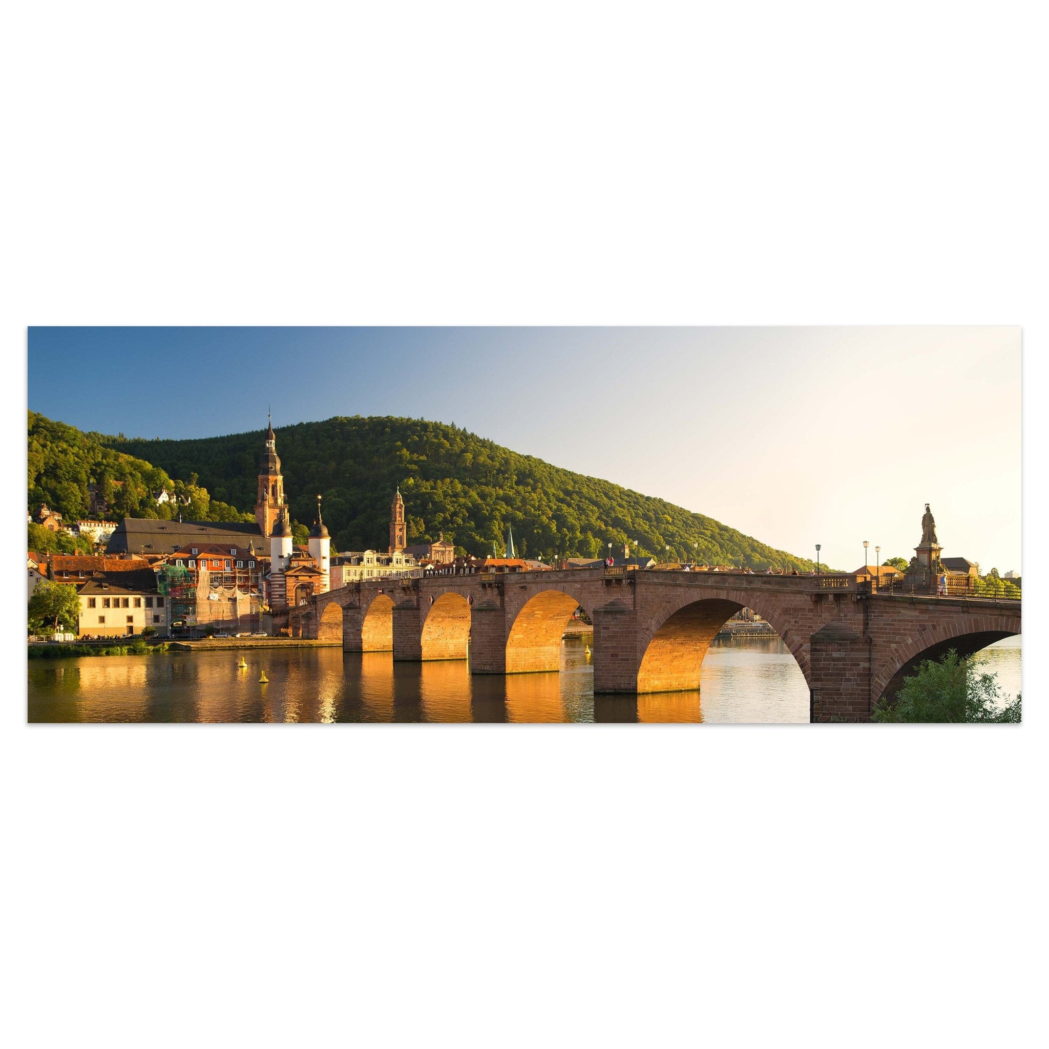 Leinwandbild Alte Brücke Heidelberg M0447 kaufen - Bild 1 Leinwandbild Alte Brücke Heidelberg M0447 kaufen - Bild 1