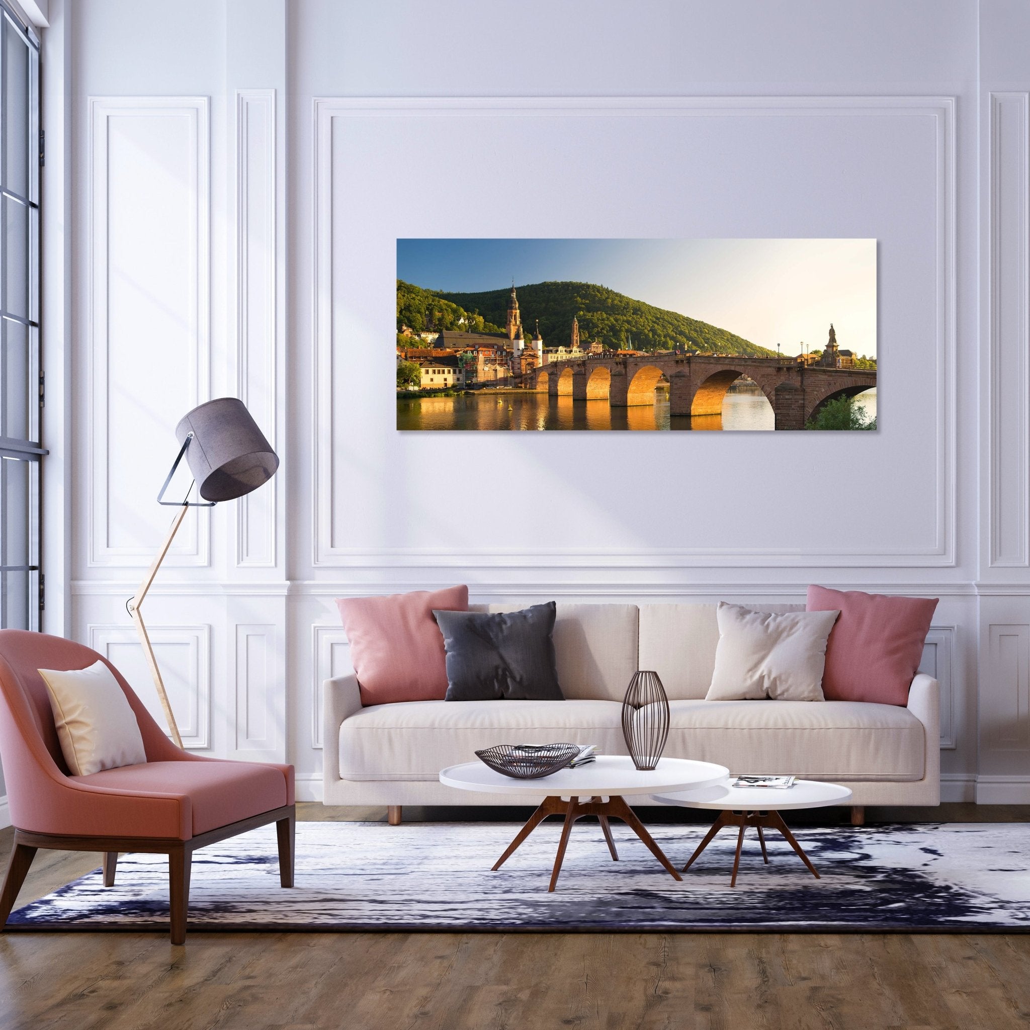 Leinwandbild Alte Brücke Heidelberg M0447 kaufen - Bild 2 Leinwandbild Alte Brücke Heidelberg M0447 kaufen - Bild 2