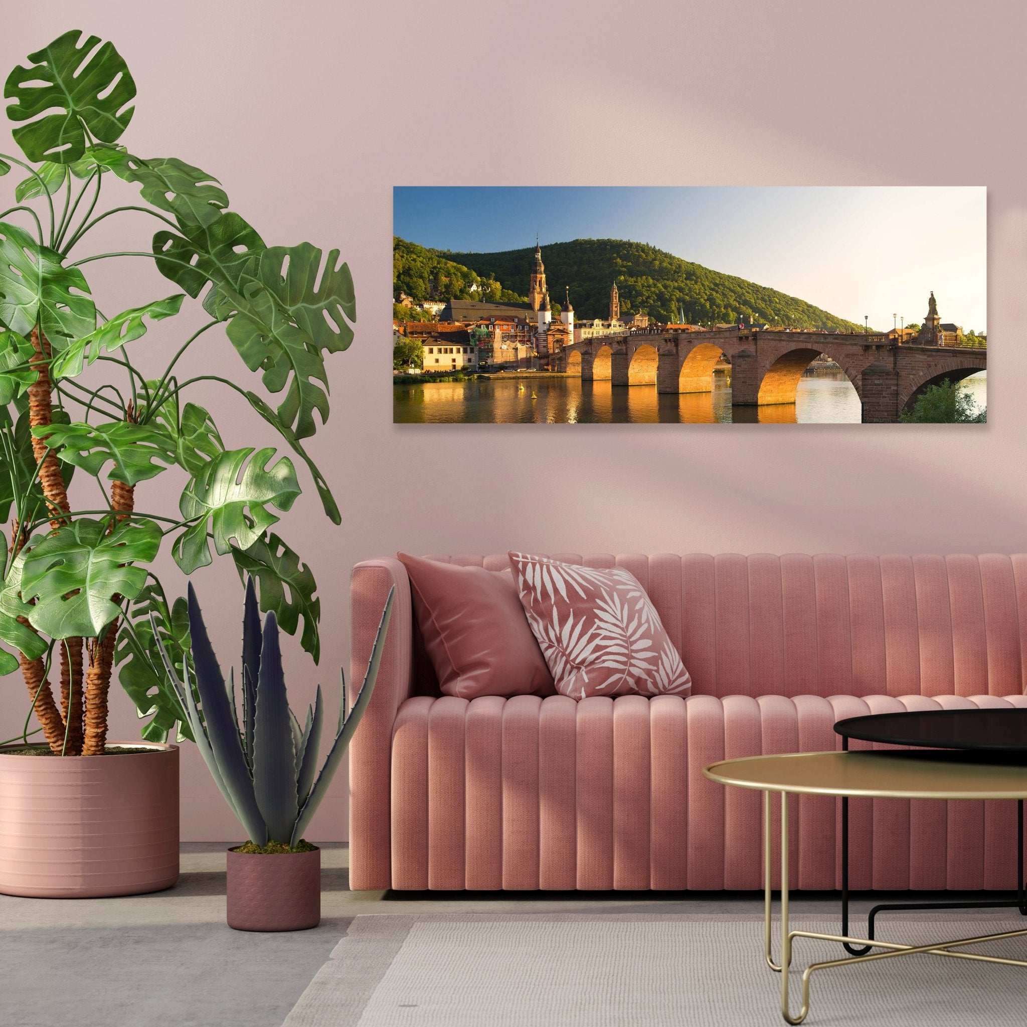 Leinwandbild Alte Brücke Heidelberg M0447 kaufen - Bild 3 Leinwandbild Alte Brücke Heidelberg M0447 kaufen - Bild 3