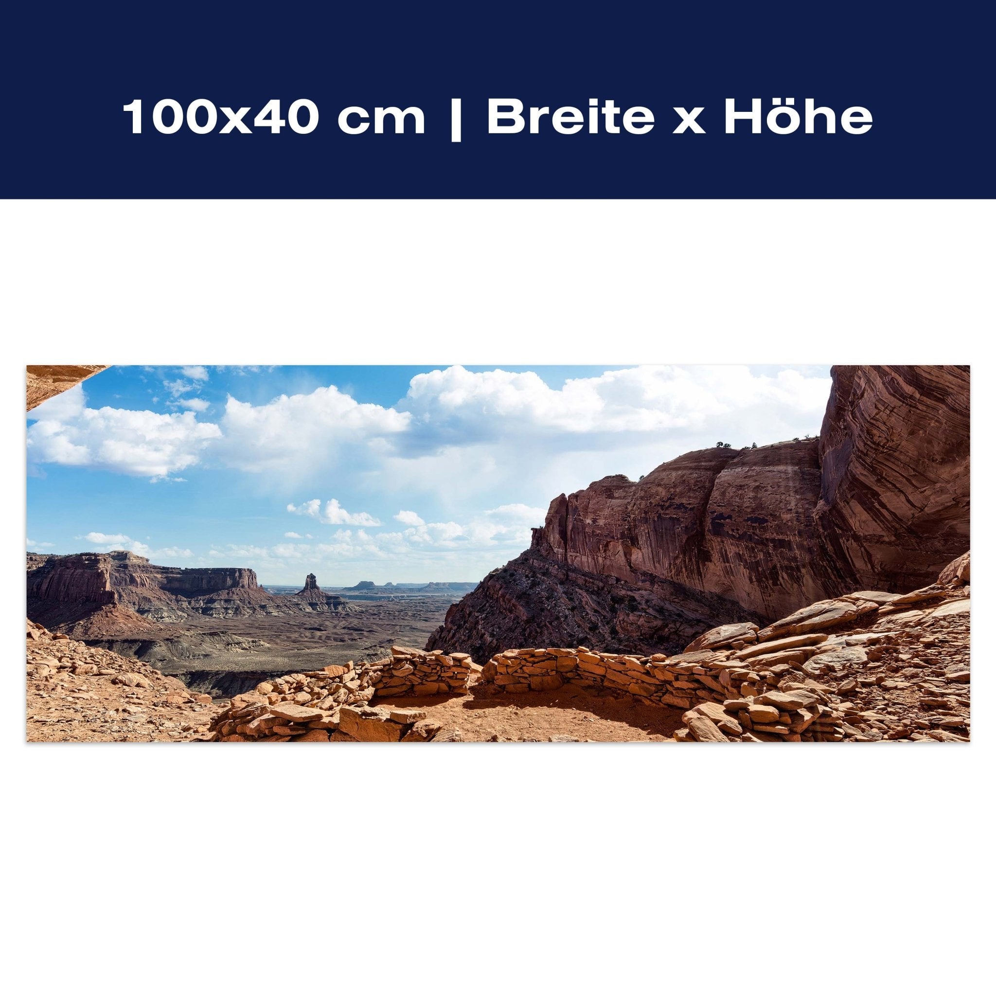 Leinwandbild False Kiva USA M0456 Leinwandbild False Kiva USA M0456