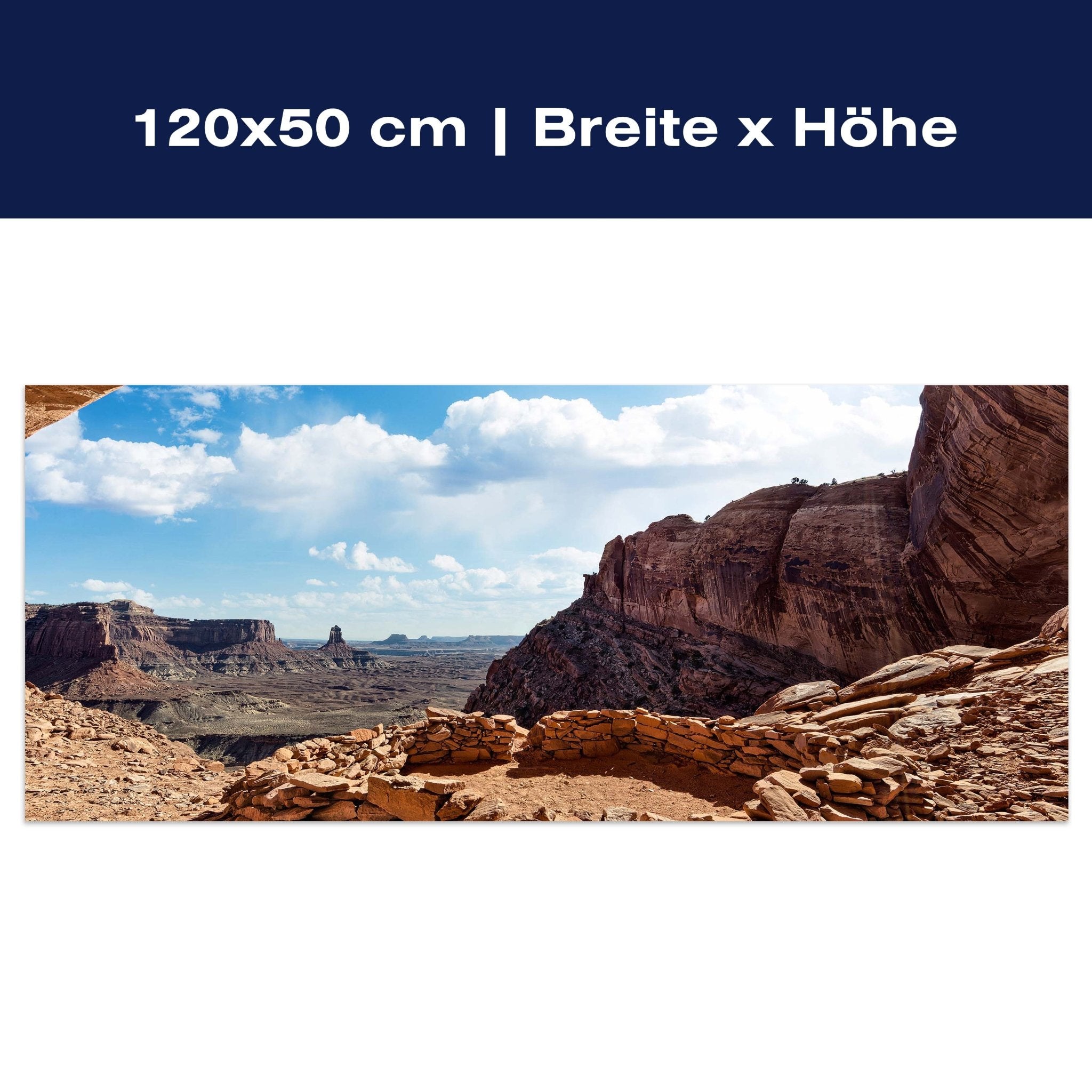 Leinwandbild False Kiva USA M0456 Leinwandbild False Kiva USA M0456