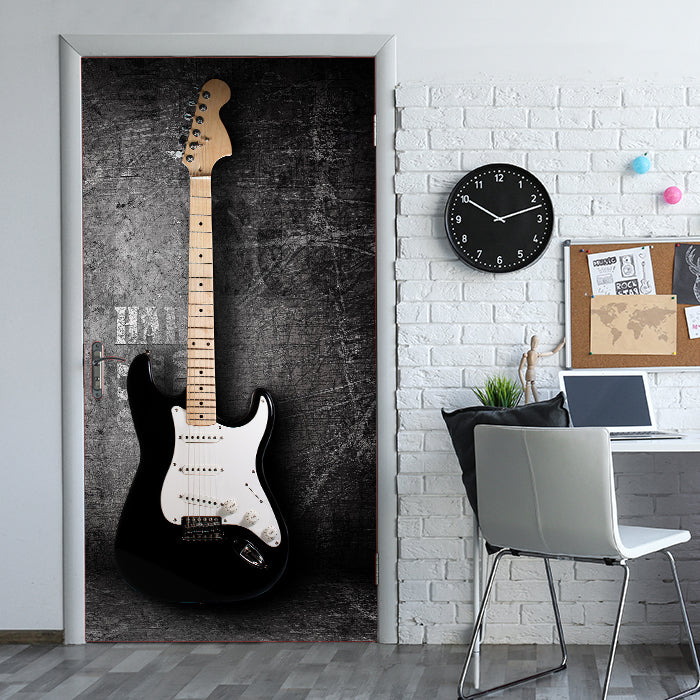 Türtapete E-Gitarre M0466 - Bild 1 Türtapete E-Gitarre M0466 - Bild 1