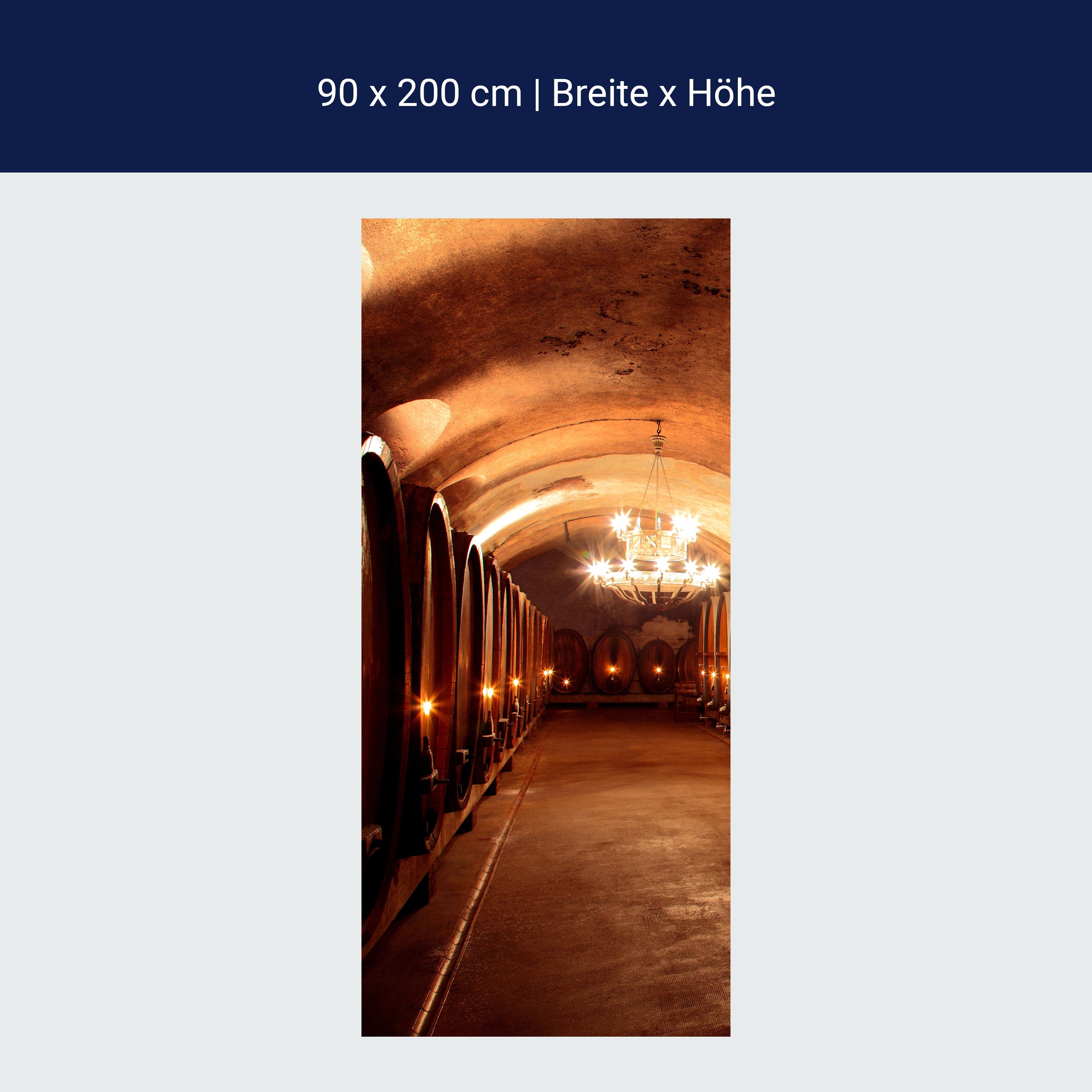 Türtapete Weinkeller M0467 Türtapete Weinkeller M0467