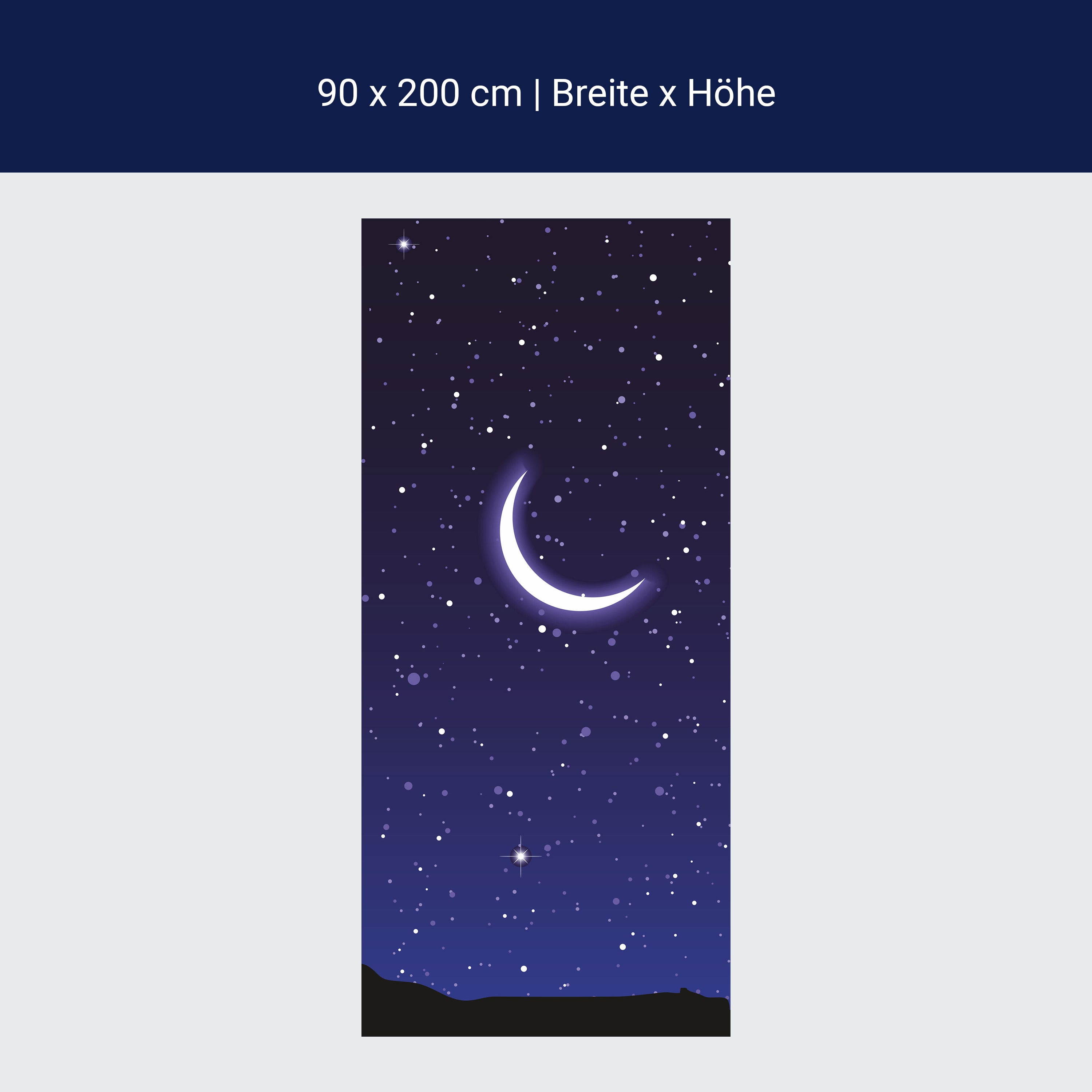 Türtapete Sternennacht M0470 Türtapete Sternennacht M0470