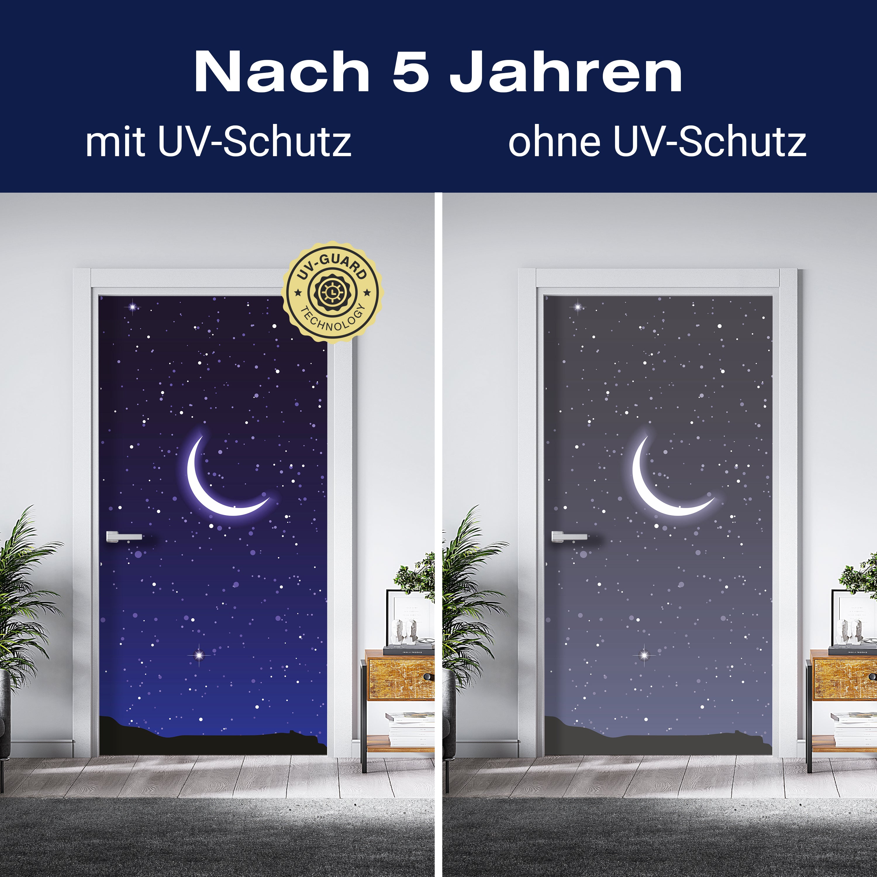 Türtapete Sternennacht M0470 - Bild 4 Türtapete Sternennacht M0470 - Bild 4