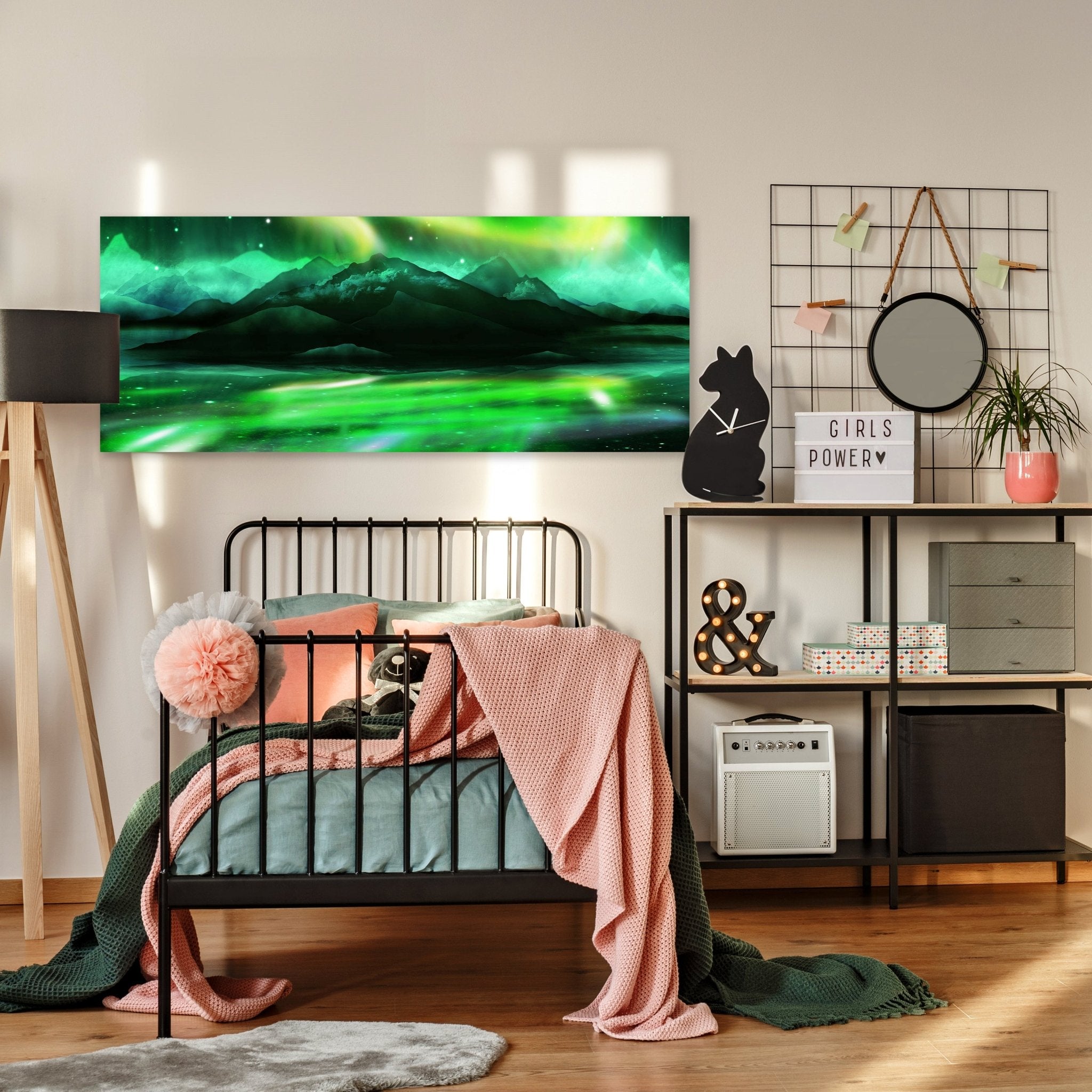 Leinwandbild Grünes Nordlicht M0475 kaufen - Bild 3 Leinwandbild Grünes Nordlicht M0475 kaufen - Bild 3