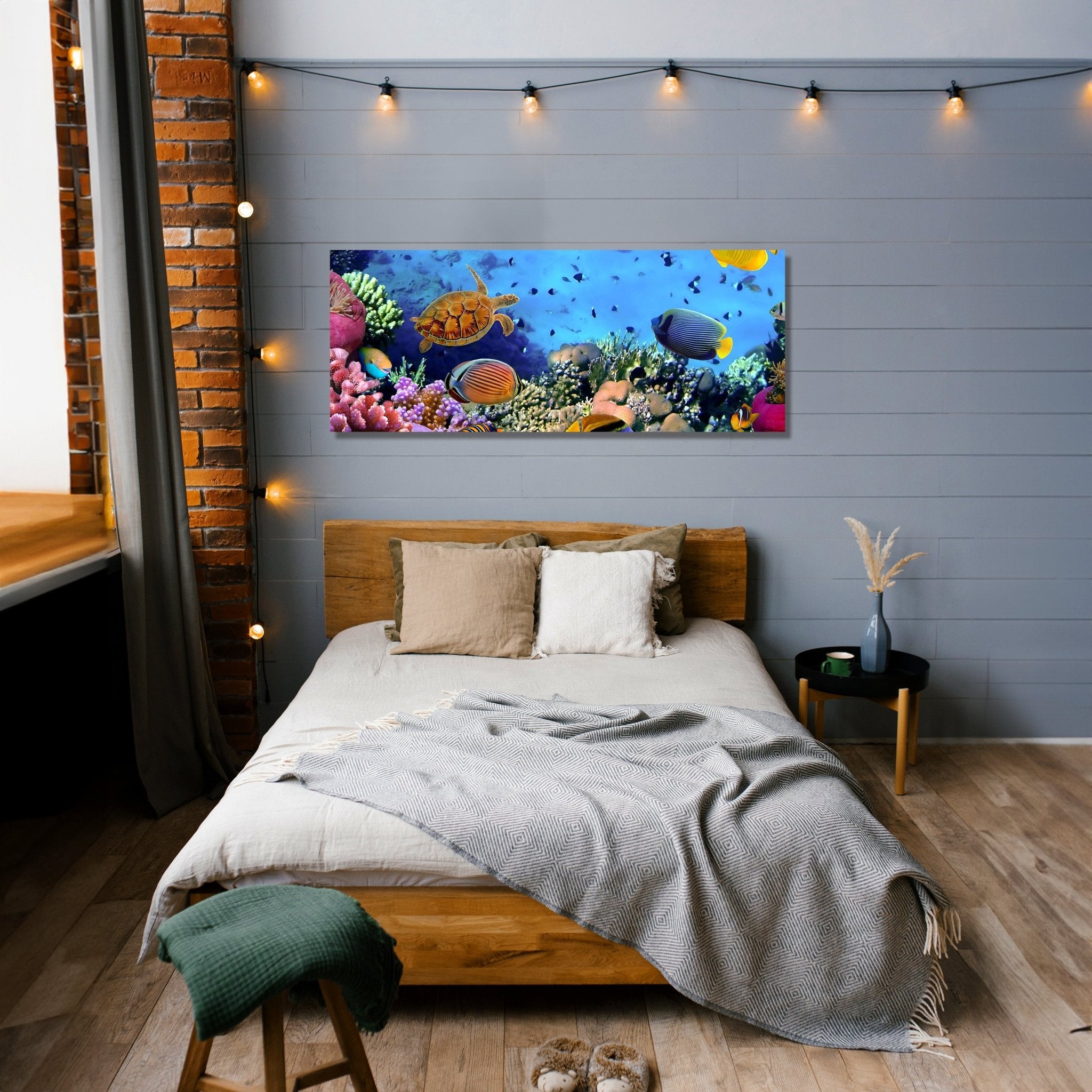 Leinwandbild Korallenriff mit Fischen M0480 kaufen - Bild 2 Leinwandbild Korallenriff mit Fischen M0480 kaufen - Bild 2