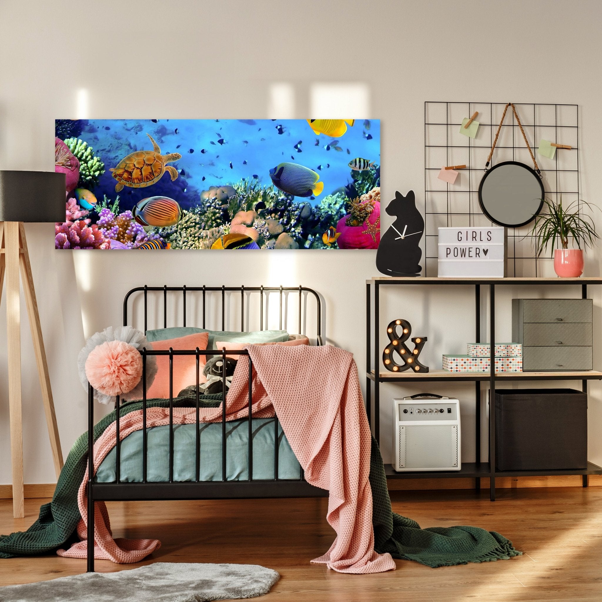 Leinwandbild Korallenriff mit Fischen M0480 kaufen - Bild 3 Leinwandbild Korallenriff mit Fischen M0480 kaufen - Bild 3