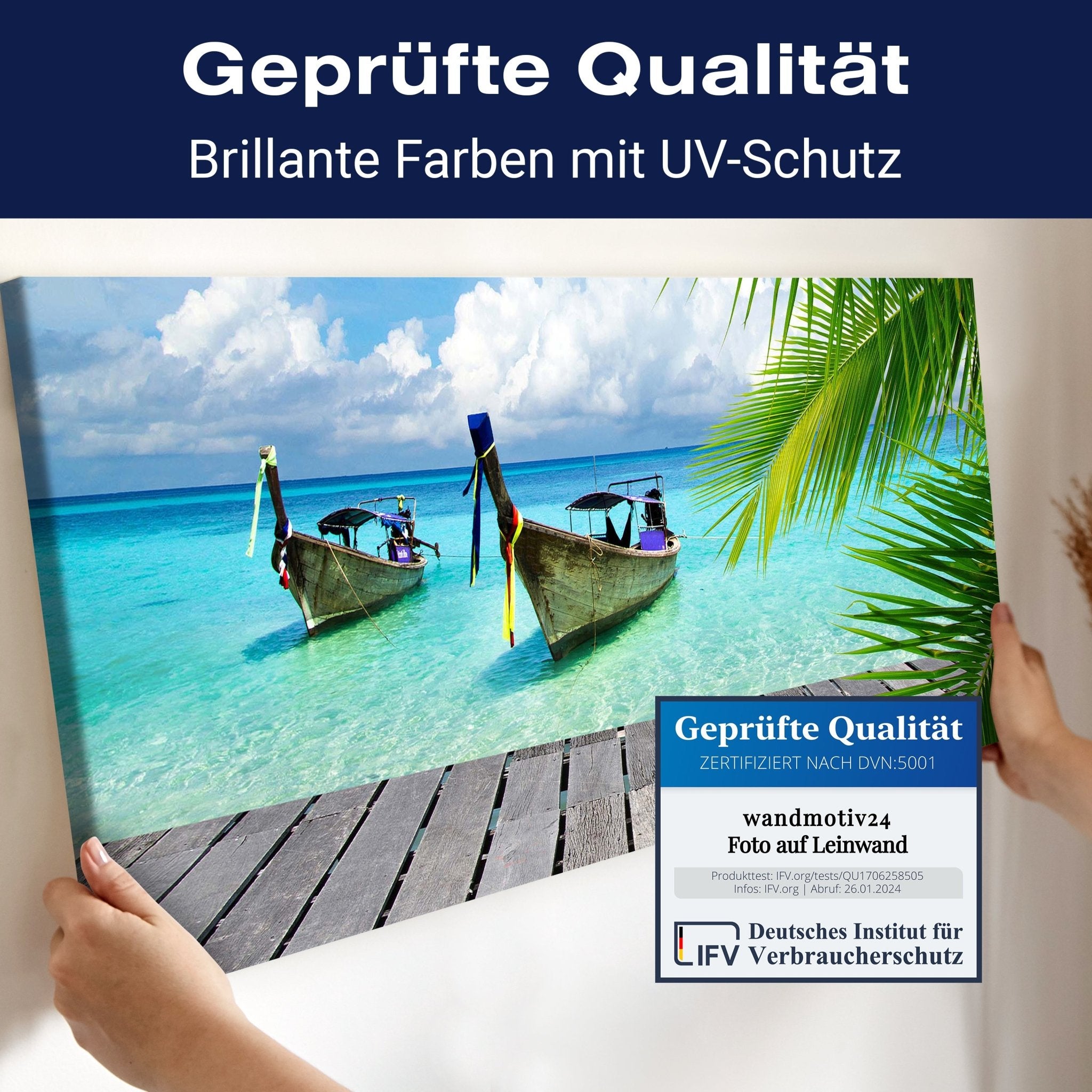 Leinwandbild Paradies M0495 kaufen - Bild 4 Leinwandbild Paradies M0495 kaufen - Bild 4