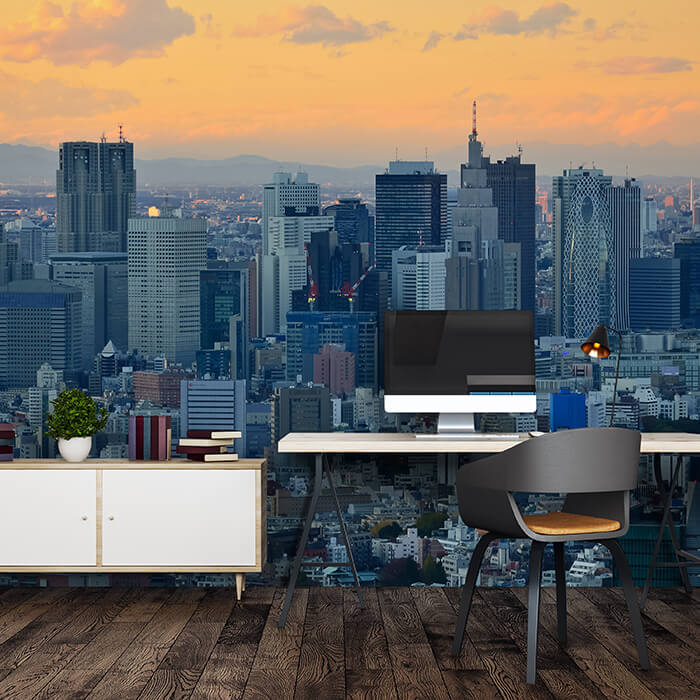 Fototapete Japan Tokyo Skyline M0510 - Bild 1 Fototapete Japan Tokyo Skyline M0510 - Bild 1