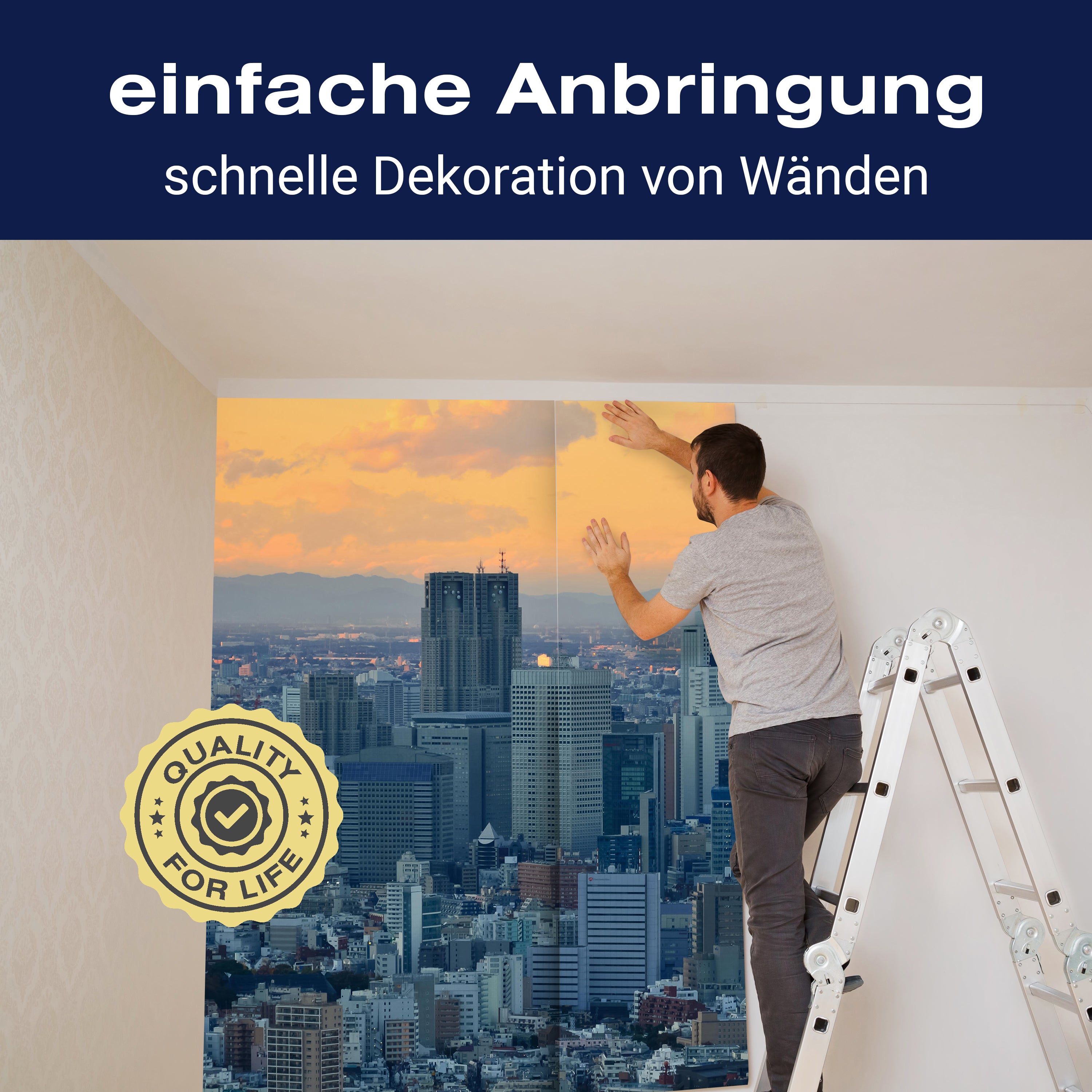 Fototapete Japan Tokyo Skyline M0510 - Bild 3 Fototapete Japan Tokyo Skyline M0510 - Bild 3