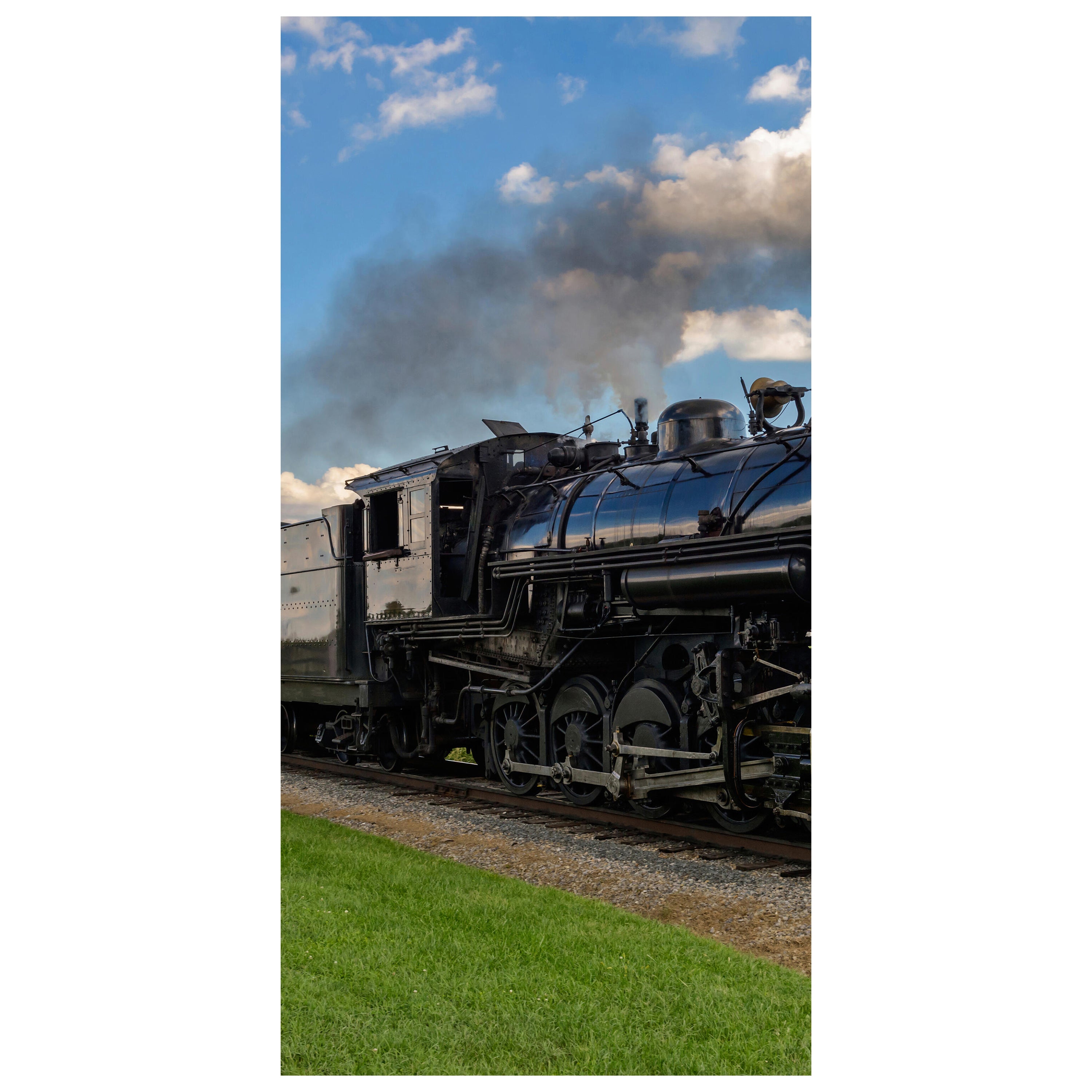 Türtapete Alte Dampflock M0516 - Bild 2 Türtapete Alte Dampflock M0516 - Bild 2