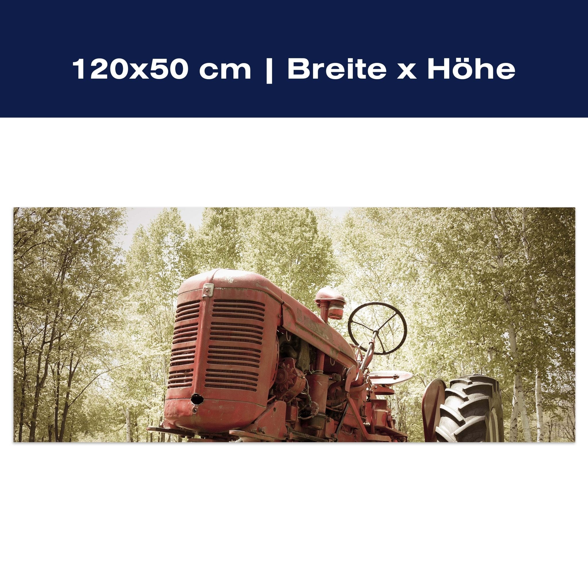 Leinwandbild Alter Traktor M0517 Leinwandbild Alter Traktor M0517