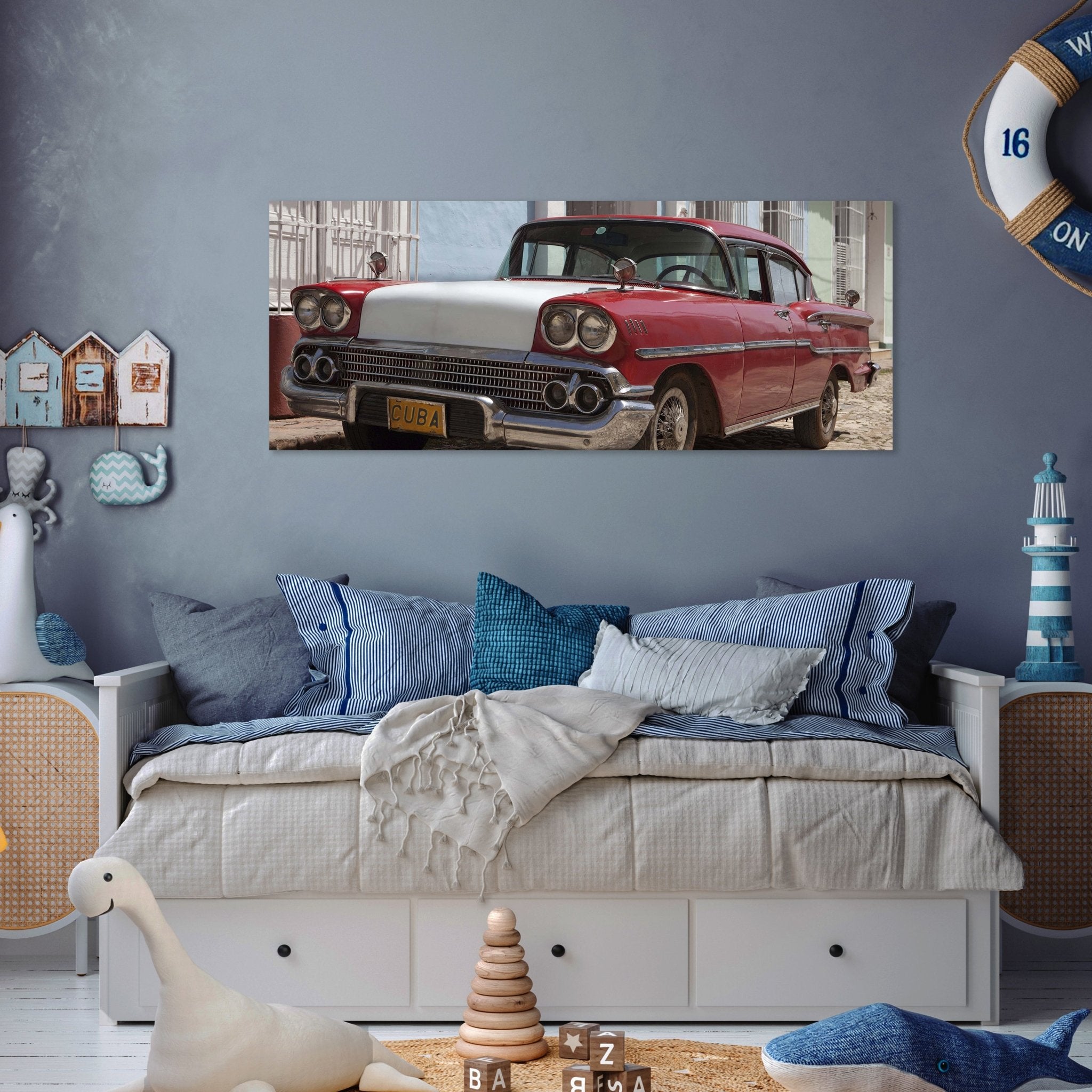 Leinwandbild Alter Sportwagen M0519 kaufen - Bild 3 Leinwandbild Alter Sportwagen M0519 kaufen - Bild 3