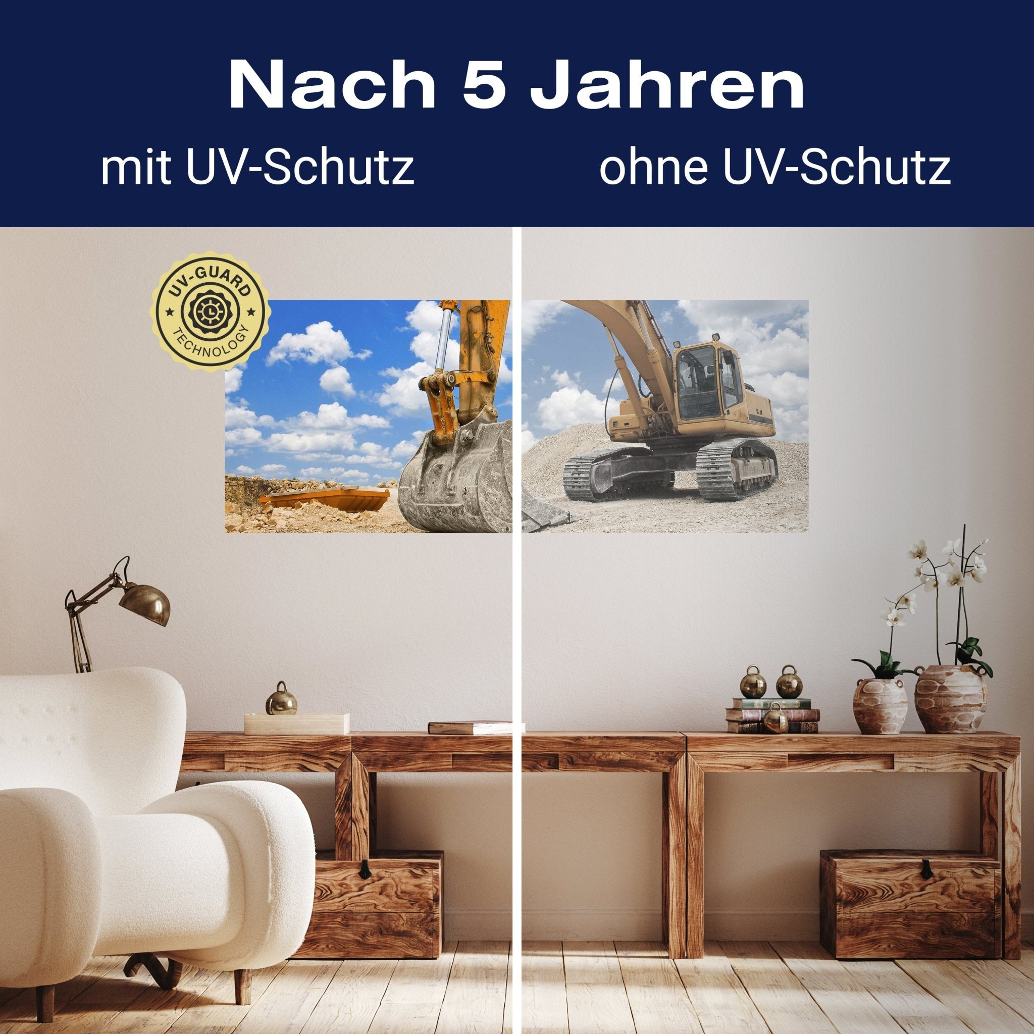 Leinwandbild Bagger M0520 kaufen - Bild 9 Leinwandbild Bagger M0520 kaufen - Bild 9