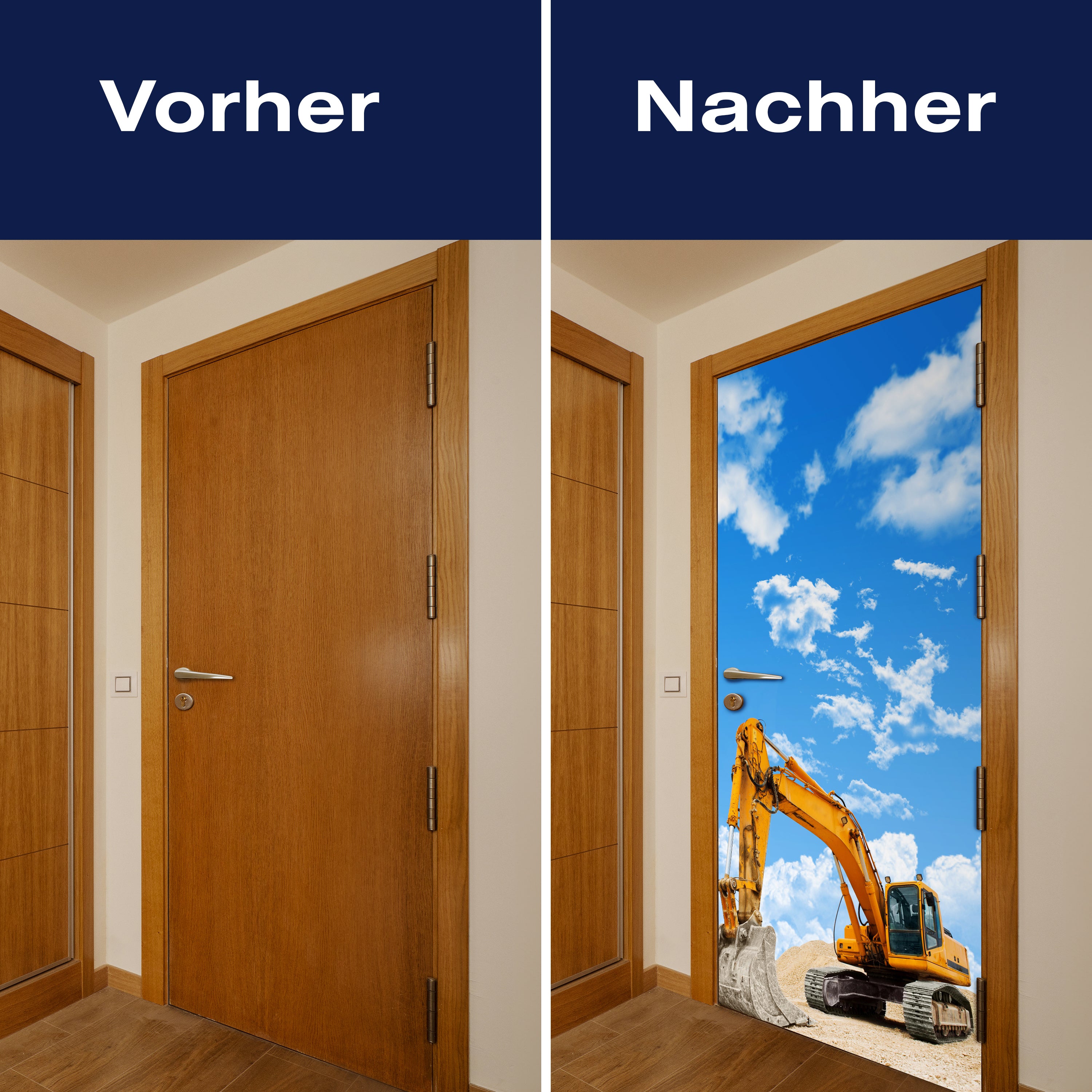 Türtapete Bagger M0520 - Bild 10 Türtapete Bagger M0520 - Bild 10