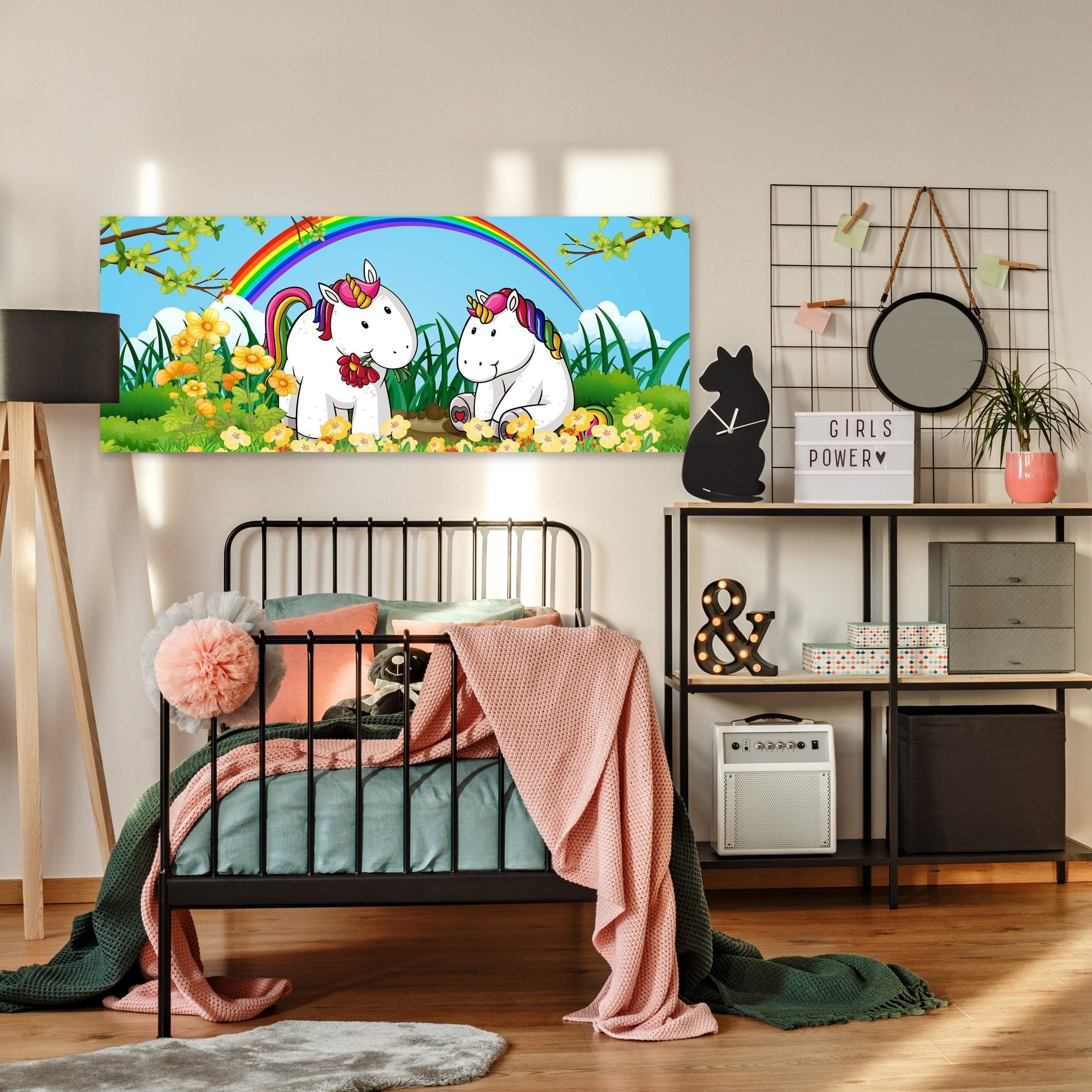 Leinwandbild Einhörner M0529 kaufen - Bild 3 Leinwandbild Einhörner M0529 kaufen - Bild 3