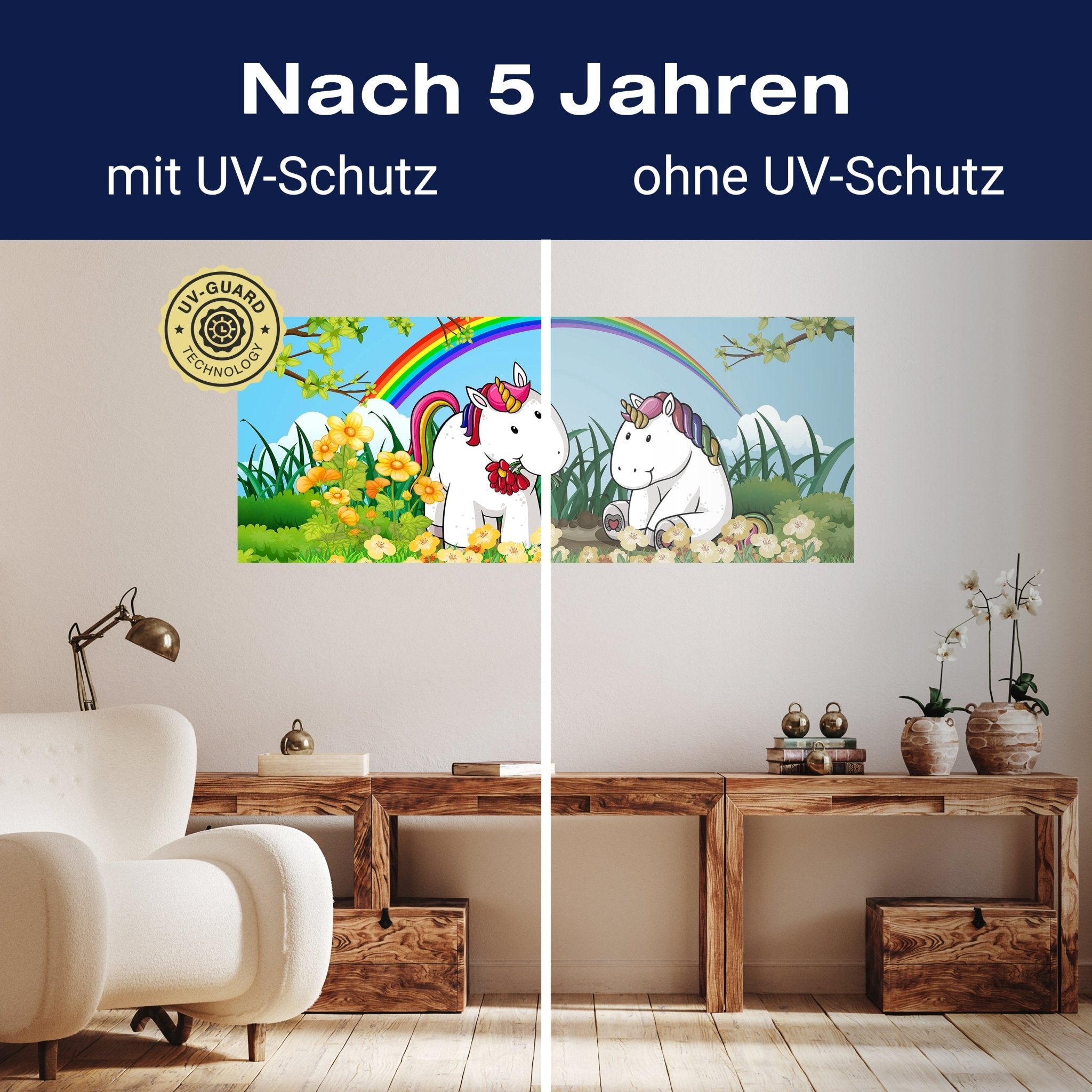 Leinwandbild Einhörner M0529 kaufen - Bild 9 Leinwandbild Einhörner M0529 kaufen - Bild 9