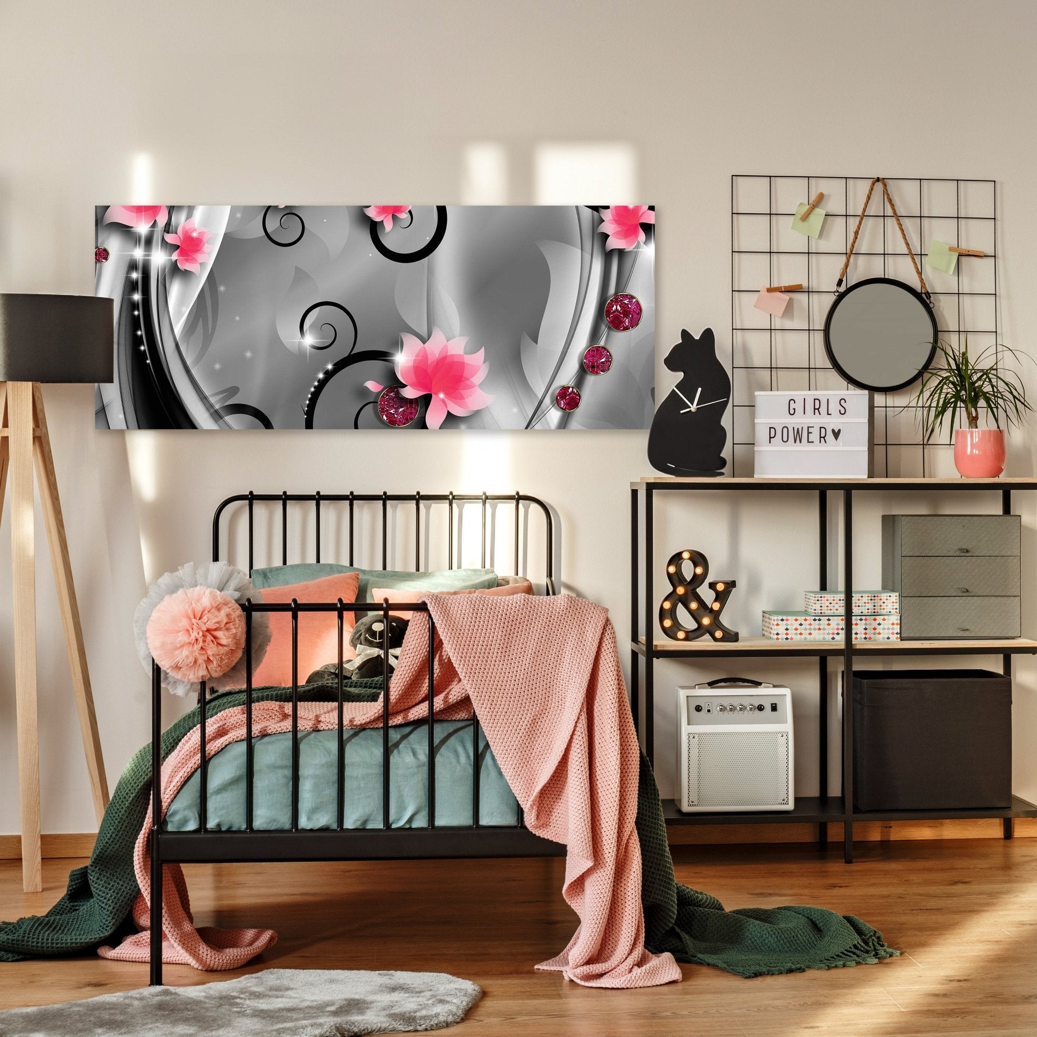 Leinwandbild Diamant Blüten M0534 kaufen - Bild 3 Leinwandbild Diamant Blüten M0534 kaufen - Bild 3