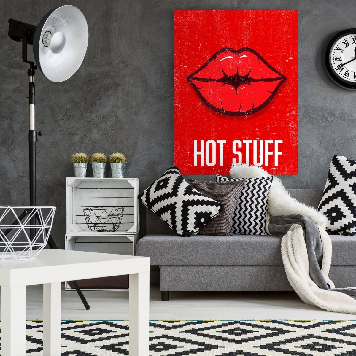 Leinwandbild Spruch, Hot Stuff M0538 kaufen - Bild 2 Leinwandbild Spruch, Hot Stuff M0538 kaufen - Bild 2