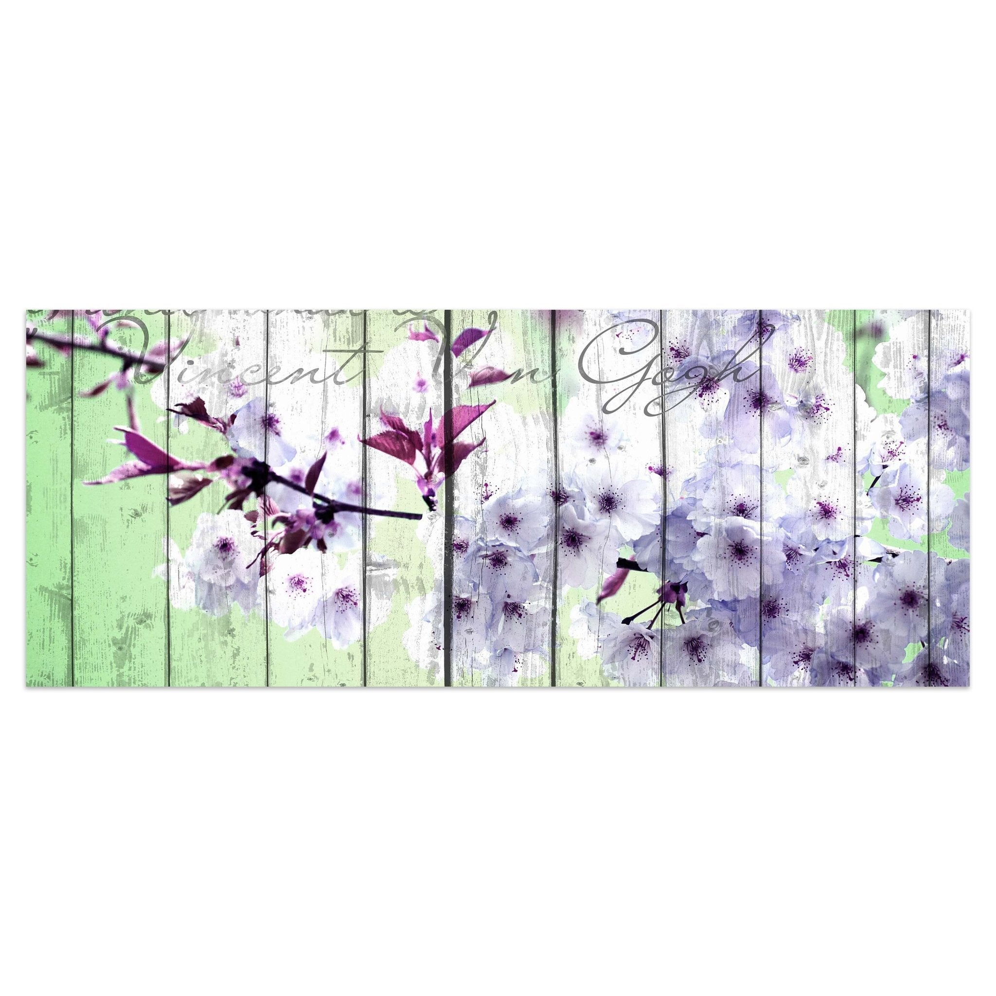 Leinwandbild Holz Blüten Zweig M0542 kaufen - Bild 1 Leinwandbild Holz Blüten Zweig M0542 kaufen - Bild 1