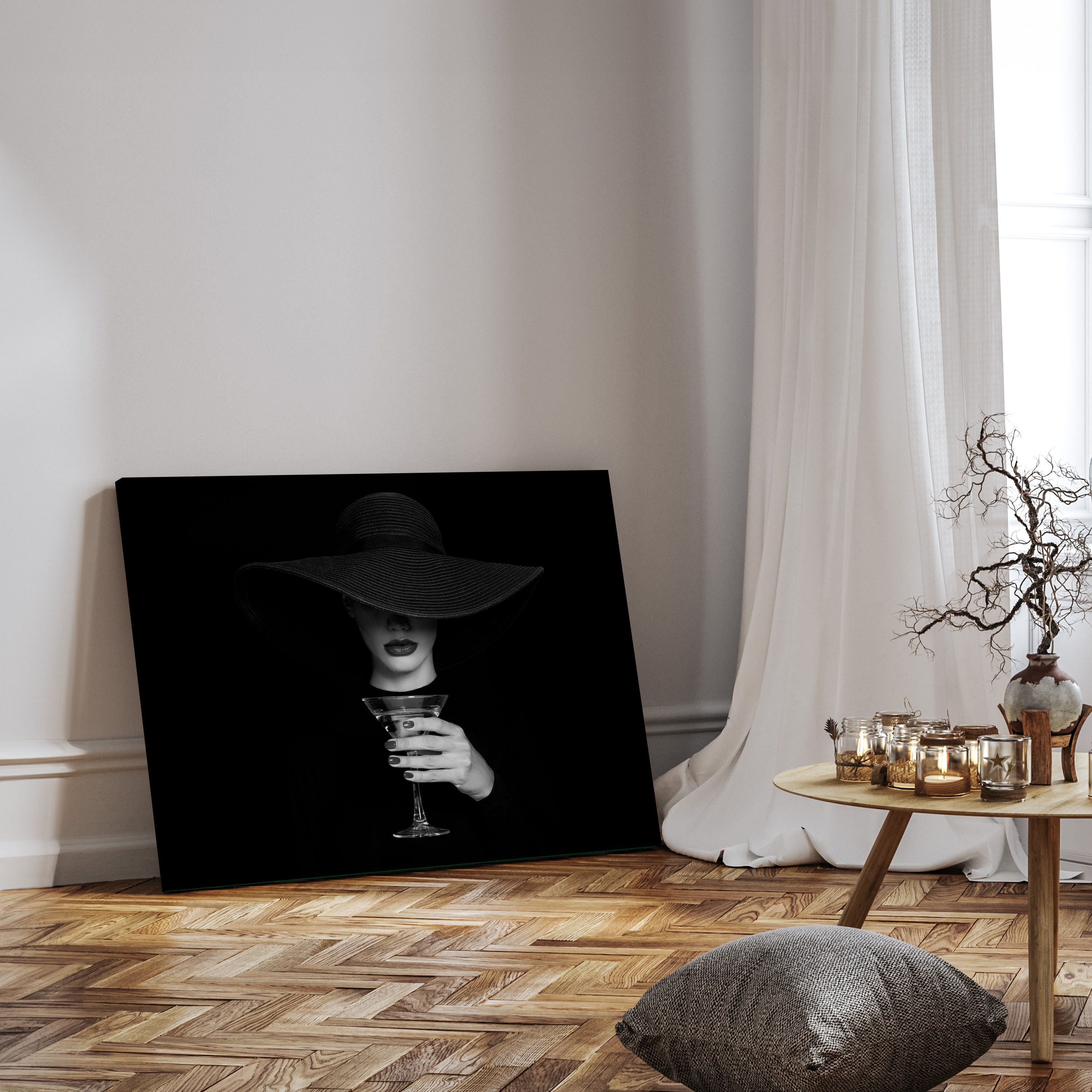 Leinwandbild Models, Schwarz-Weiß M0544 kaufen - Bild 3 Leinwandbild Models, Schwarz-Weiß M0544 kaufen - Bild 3