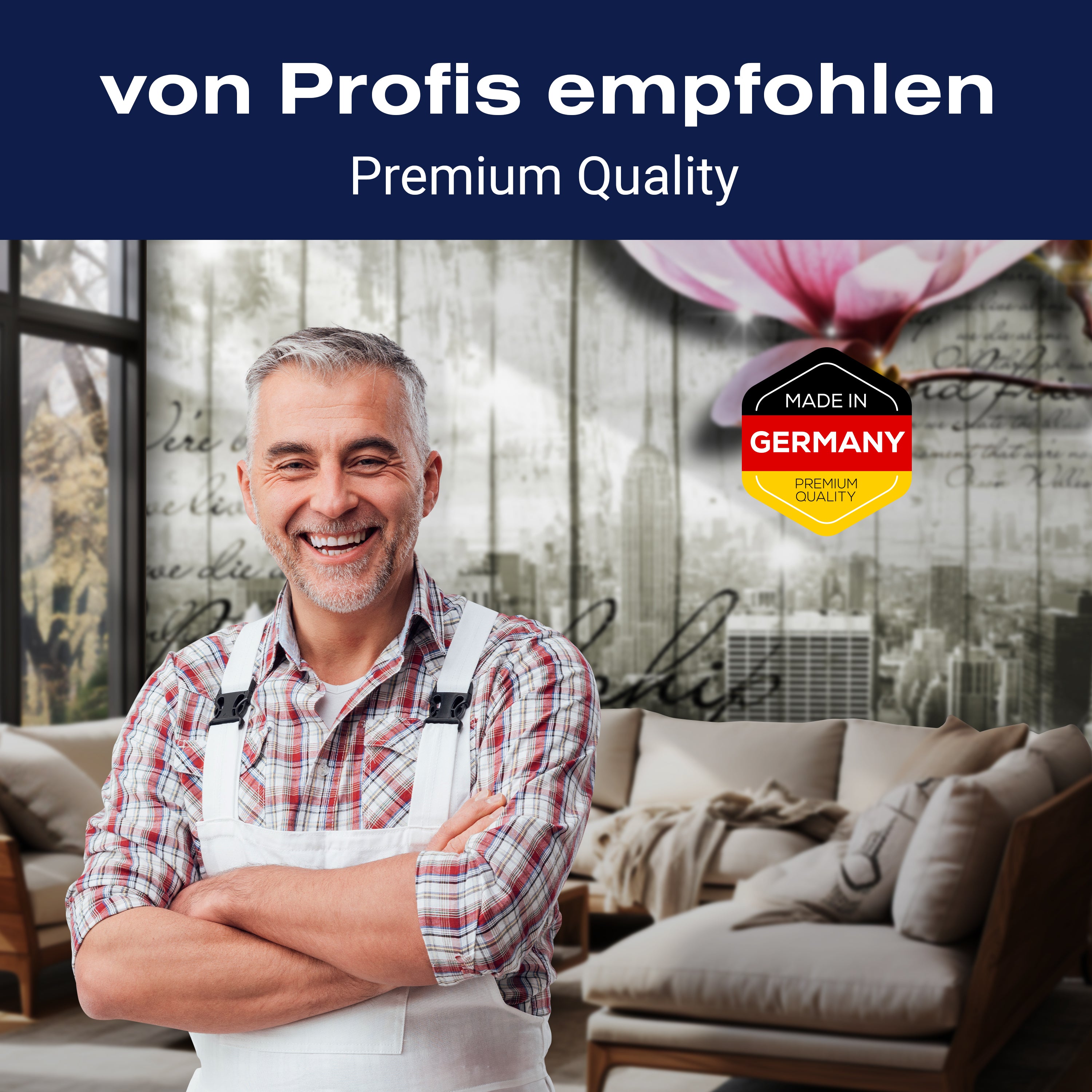 Fototapete Style New York Blüten M0546 - Bild 5 Fototapete Style New York Blüten M0546 - Bild 5