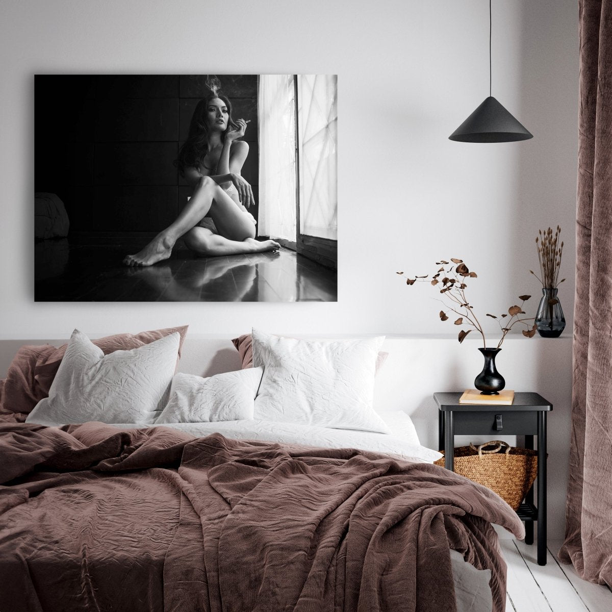 Leinwandbild Models, Schwarz-Weiß M0547 kaufen - Bild 3 Leinwandbild Models, Schwarz-Weiß M0547 kaufen - Bild 3