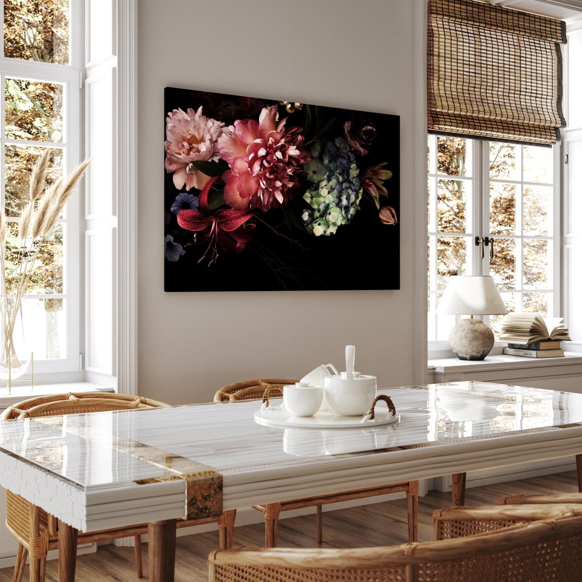 Leinwandbild Vintage, Blumen M0548 kaufen - Bild 2 Leinwandbild Vintage, Blumen M0548 kaufen - Bild 2