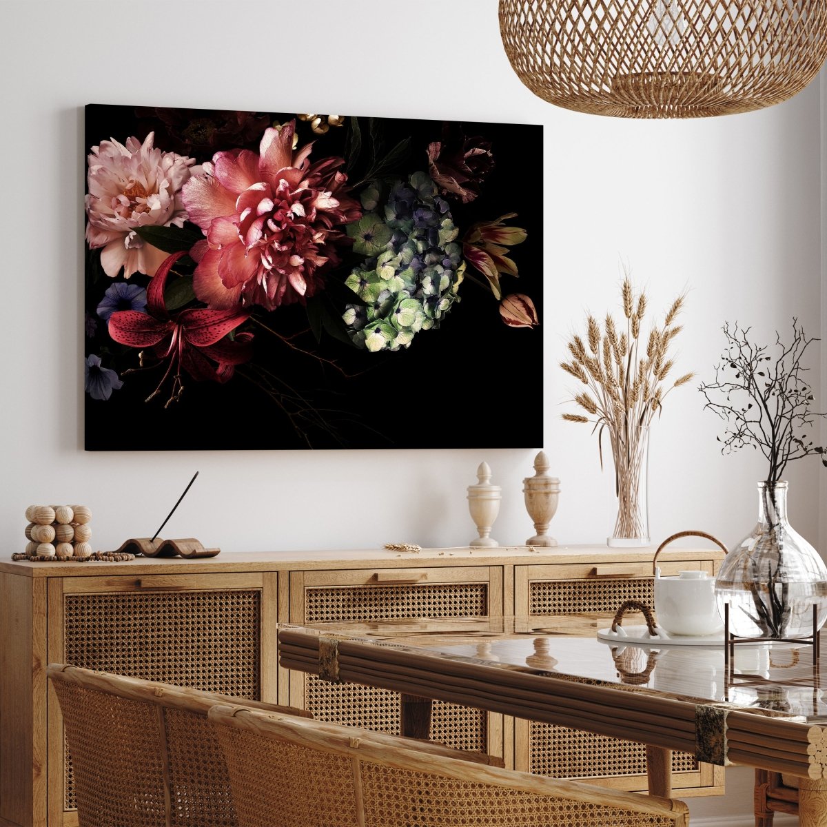 Leinwandbild Vintage, Blumen M0548 kaufen - Bild 3 Leinwandbild Vintage, Blumen M0548 kaufen - Bild 3