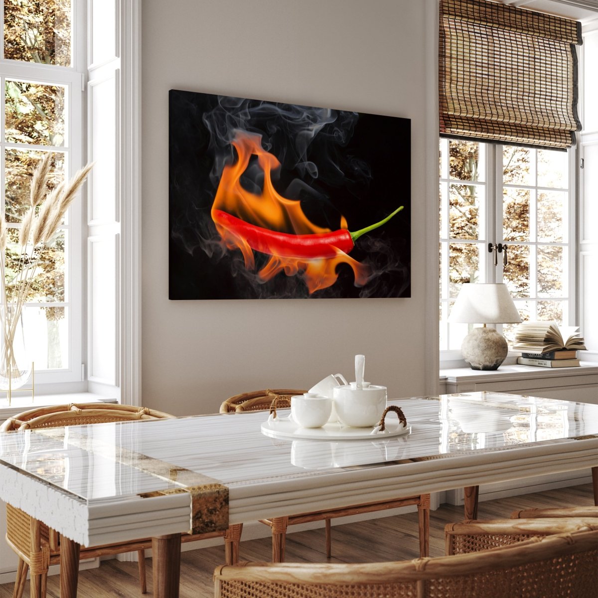 Leinwandbild Essen und Trinken, Chili M0551 kaufen - Bild 2 Leinwandbild Essen und Trinken, Chili M0551 kaufen - Bild 2