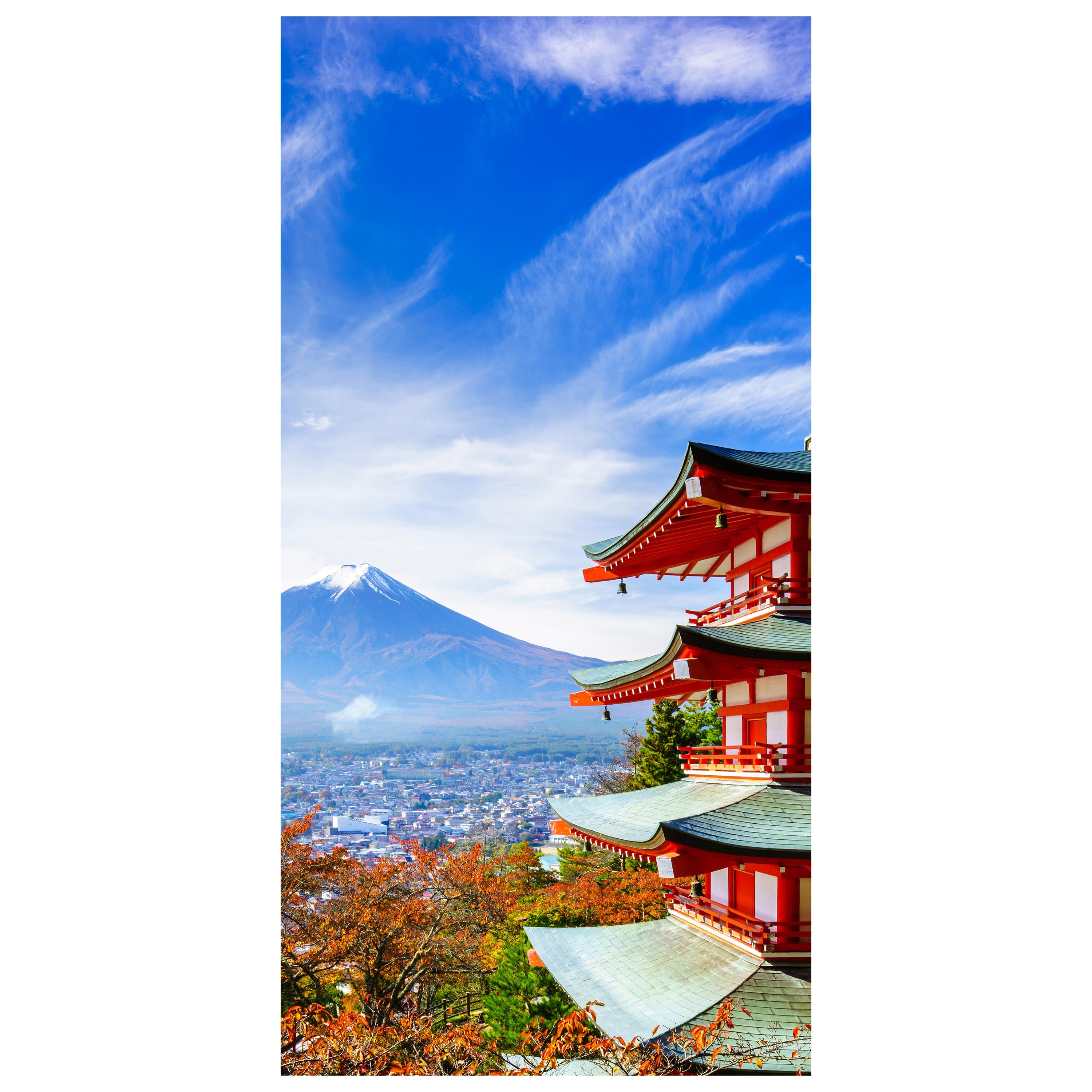 Türtapete Mount Fuji-Chureito Pagoda M0552 - Bild 2 Türtapete Mount Fuji-Chureito Pagoda M0552 - Bild 2
