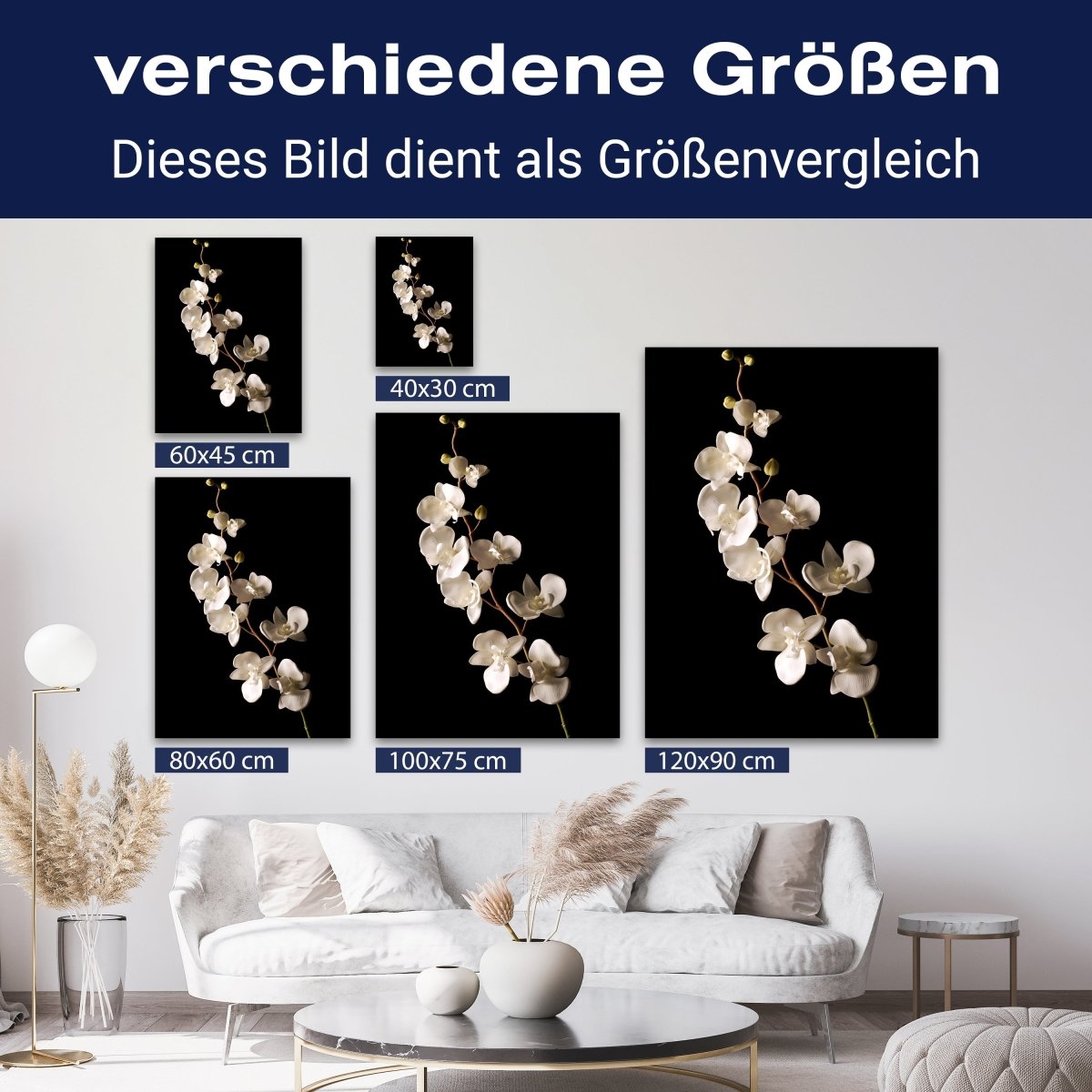 Leinwandbild Natur, Blumen, Orchidee M0554 kaufen - Bild 8 Leinwandbild Natur, Blumen, Orchidee M0554 kaufen - Bild 8