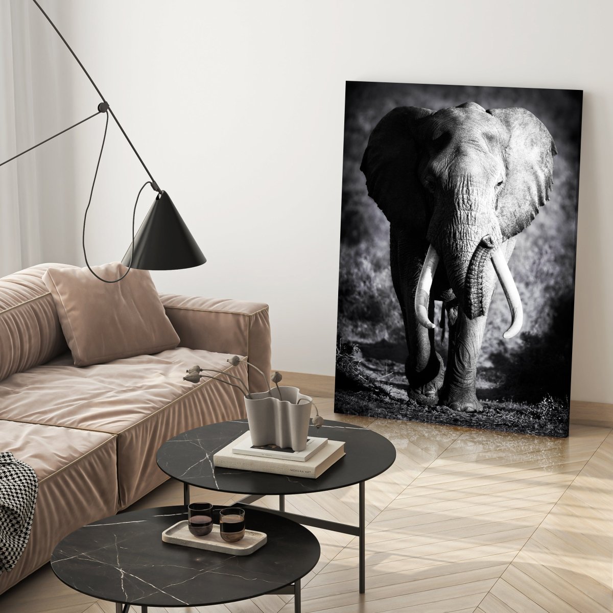 Leinwandbild Tiere, Elefant M0555 kaufen - Bild 3 Leinwandbild Tiere, Elefant M0555 kaufen - Bild 3