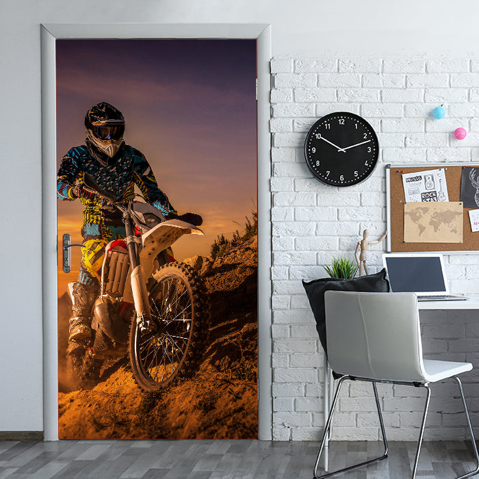 Türtapete Extreme Biker M0556 - Bild 1 Türtapete Extreme Biker M0556 - Bild 1