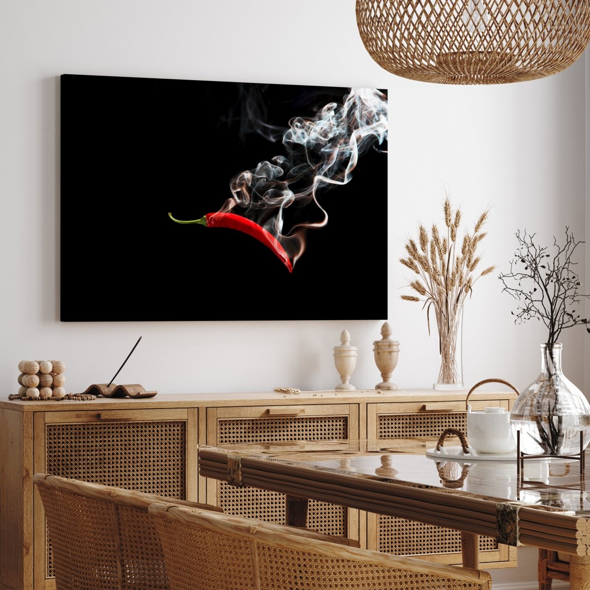 Leinwandbild Essen und Trinken, Chili M0560 kaufen - Bild 3 Leinwandbild Essen und Trinken, Chili M0560 kaufen - Bild 3