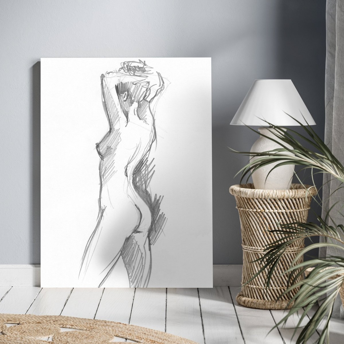 Leinwandbild Malerei, Frau M0575 kaufen - Bild 2 Leinwandbild Malerei, Frau M0575 kaufen - Bild 2