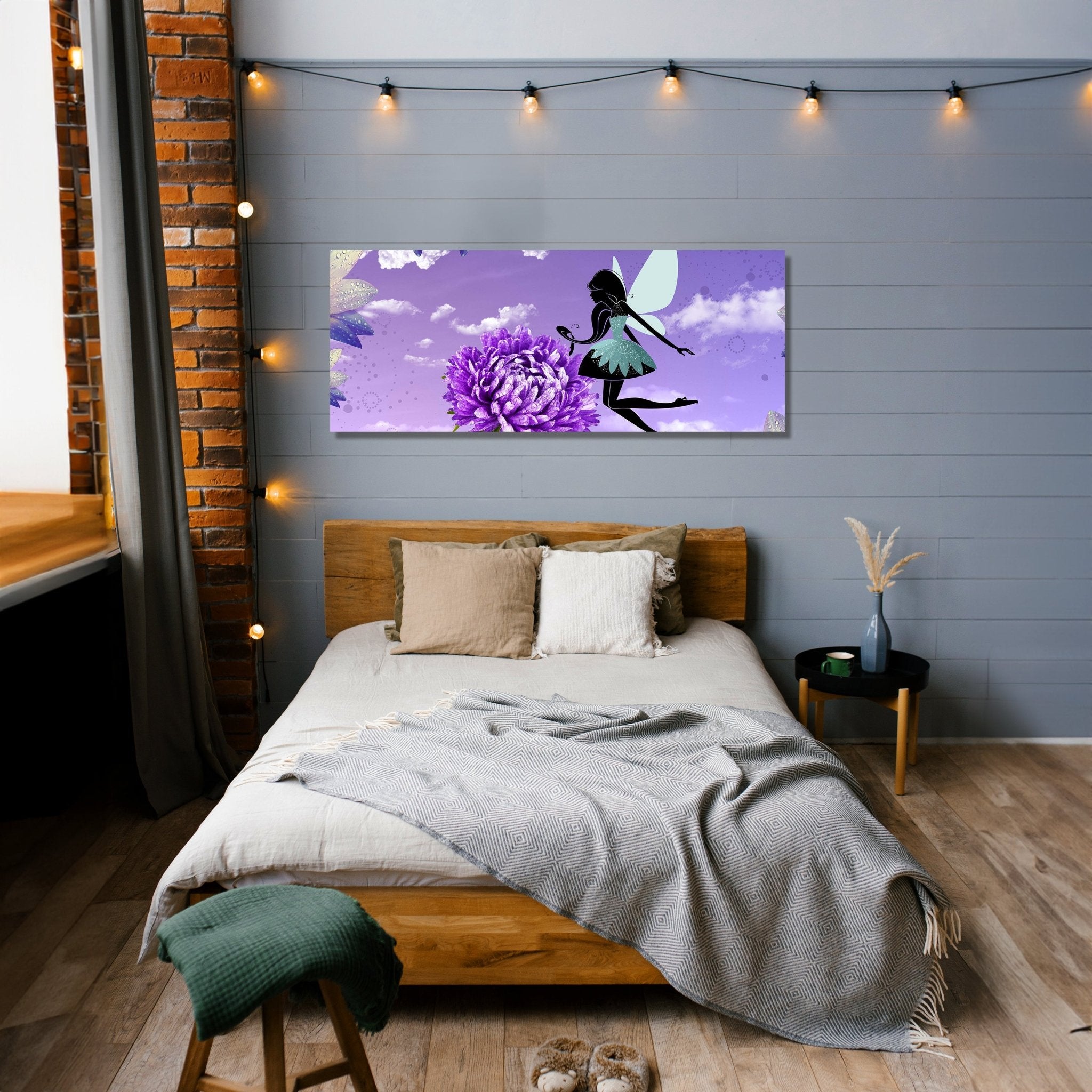 Leinwandbild Blumenfee M0576 kaufen - Bild 2 Leinwandbild Blumenfee M0576 kaufen - Bild 2